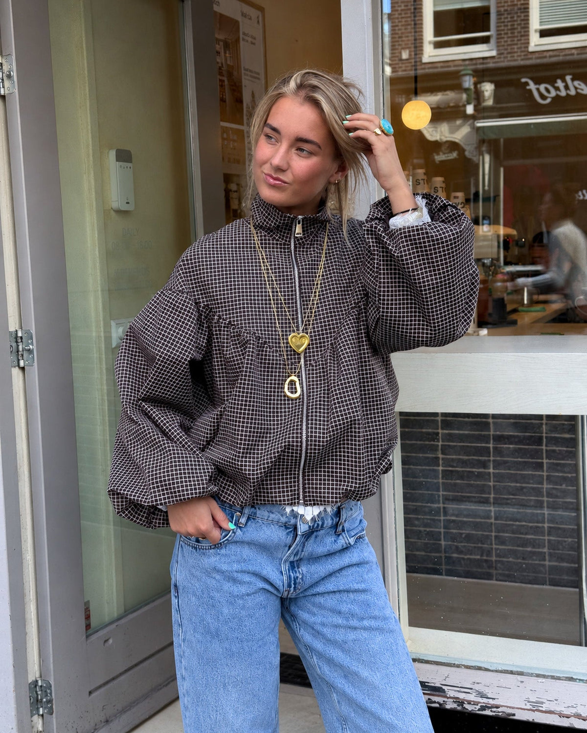 Zoi Jacket | Brown