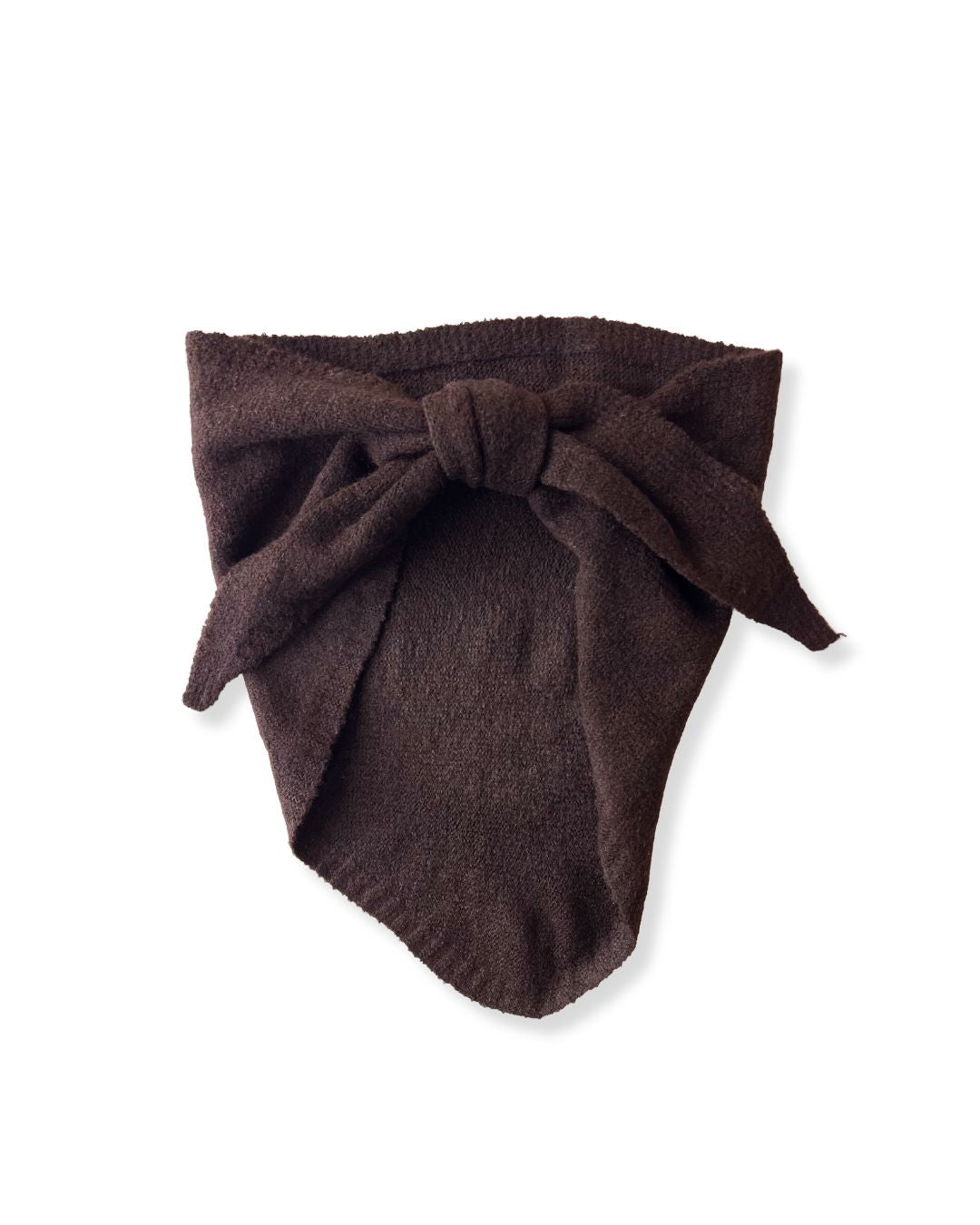 Triangle Scarf Brown