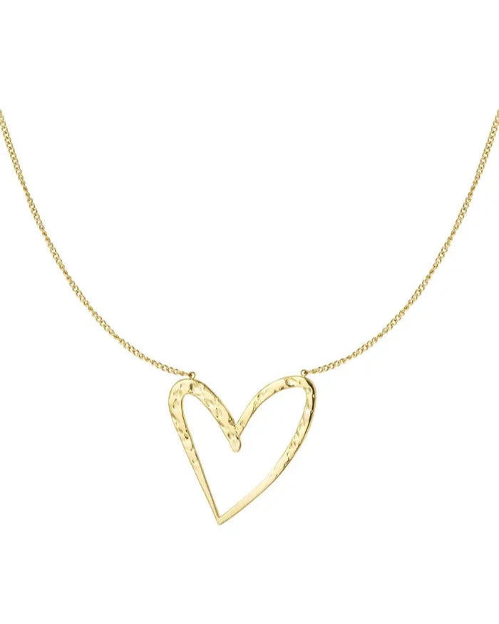 Open Heart Necklace