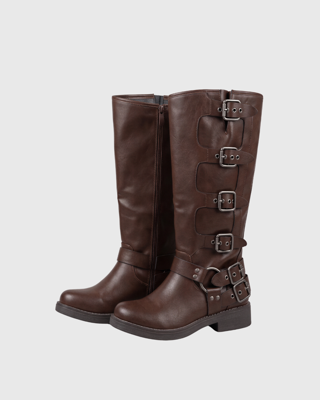 Biker Boots Brown