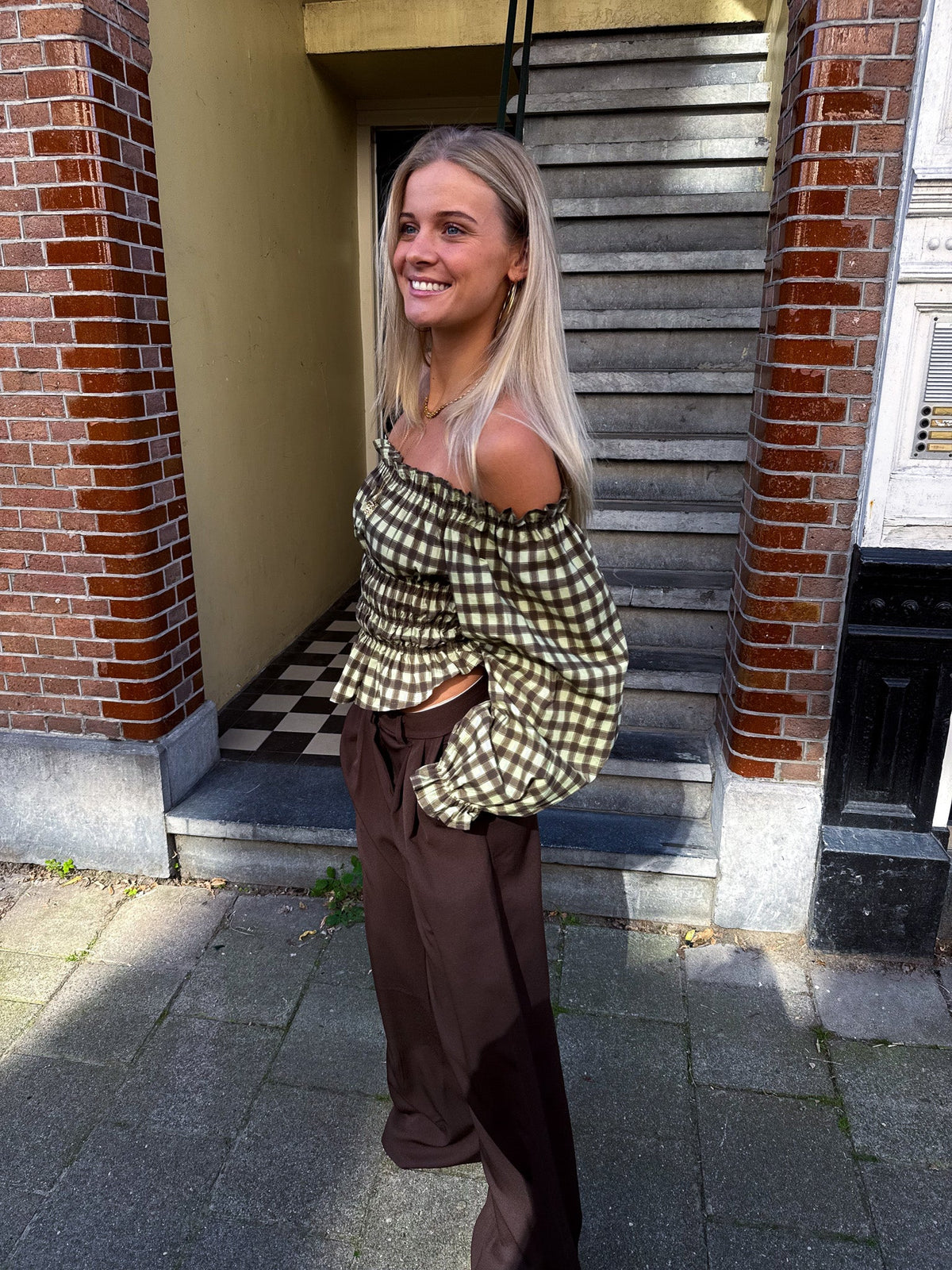 Nori Geruite Top | Green