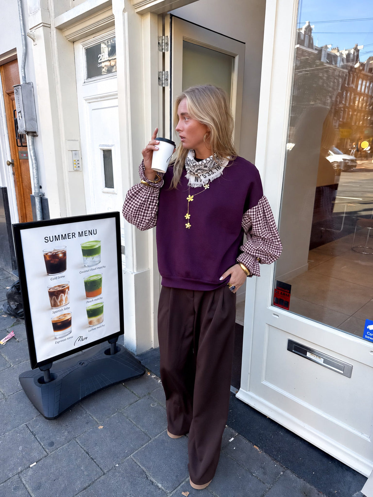 Nous Sweater | Bordeaux
