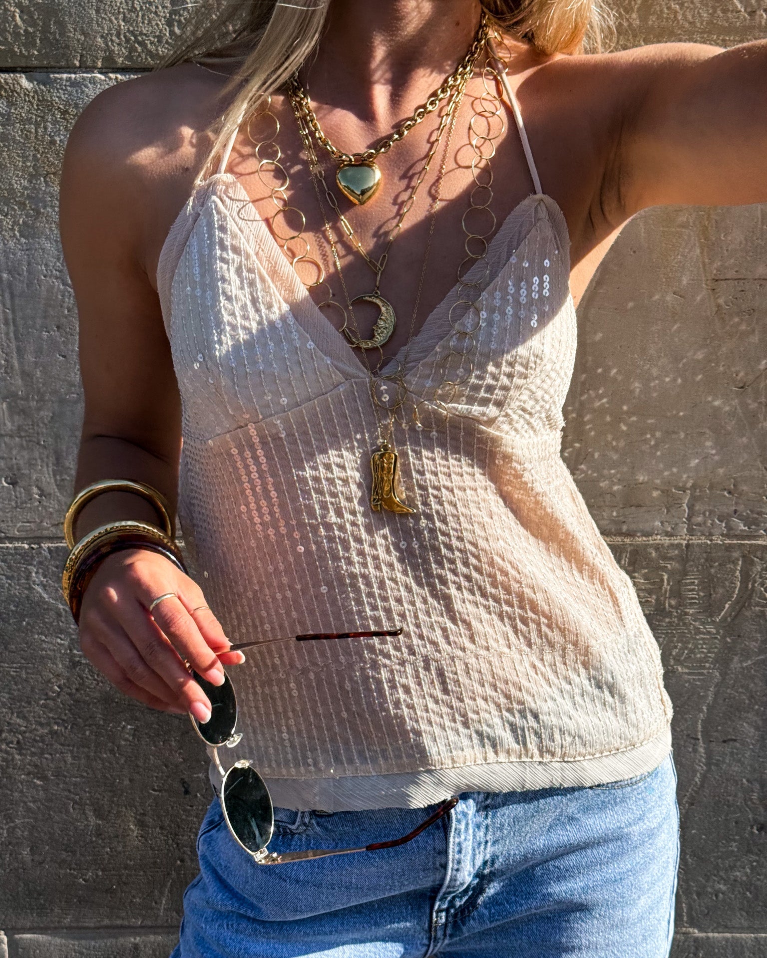 Cream Dream Halter Top
