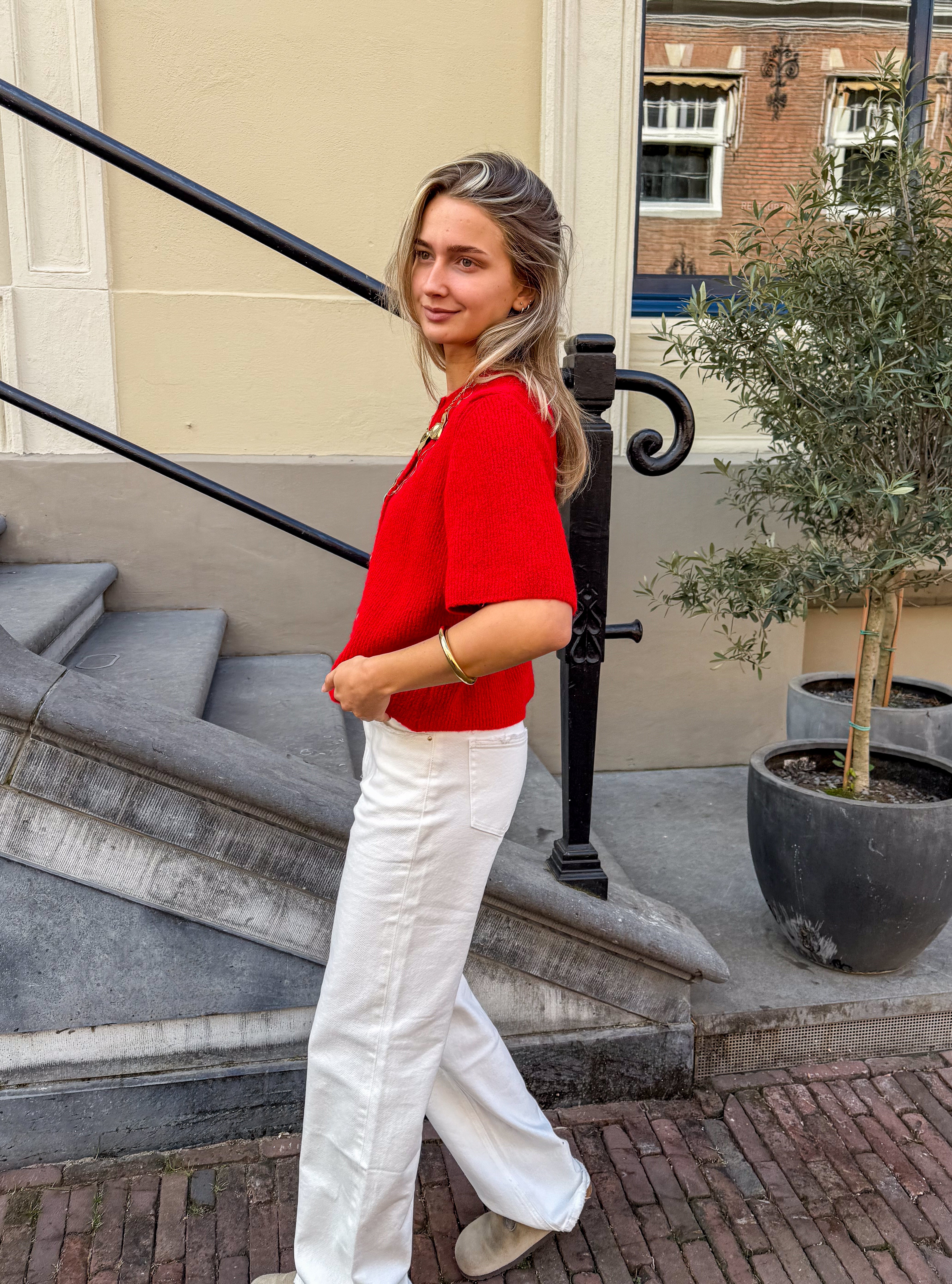 Elsa Vest Red
