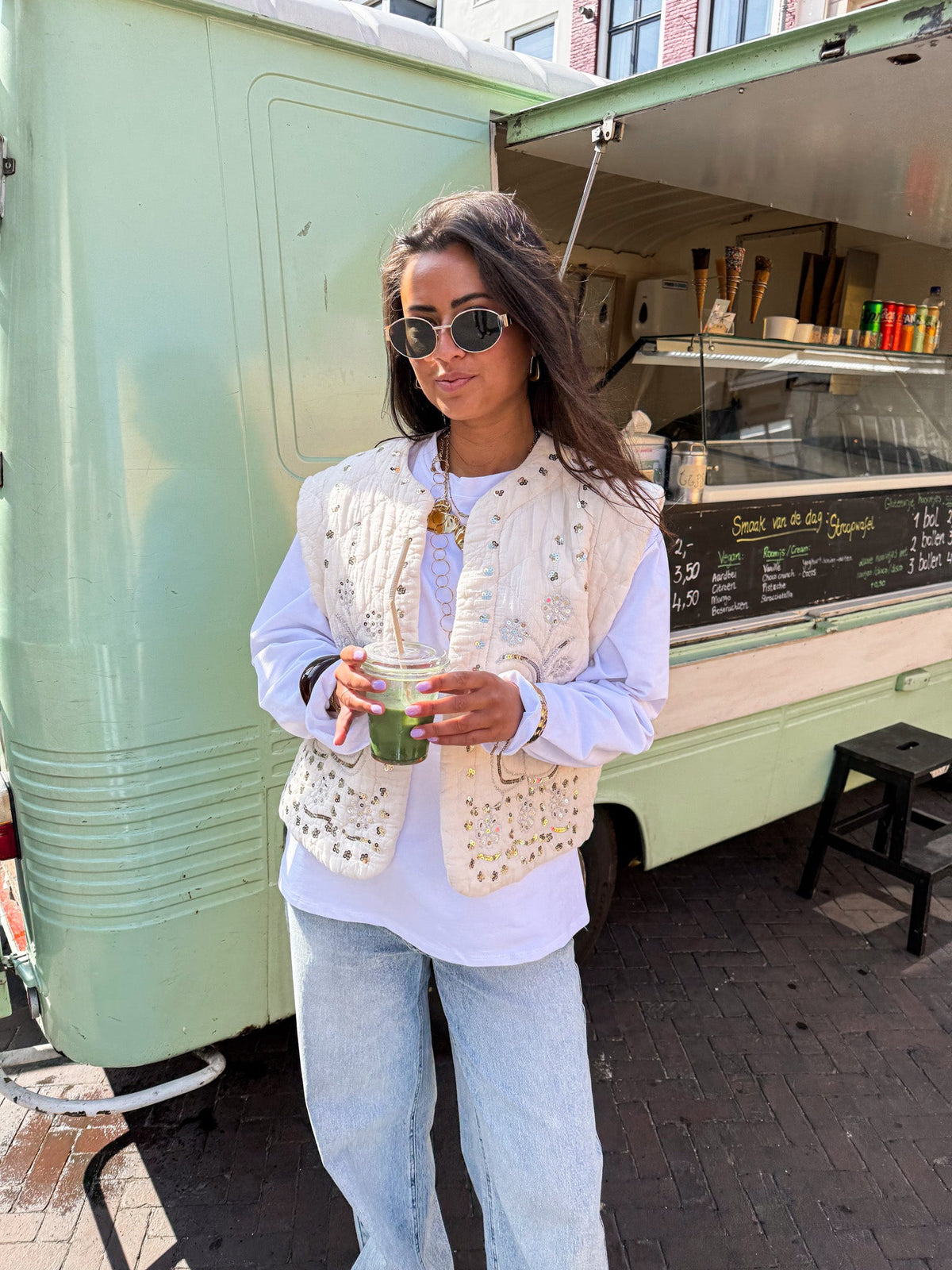 Gael Gilet | Creme