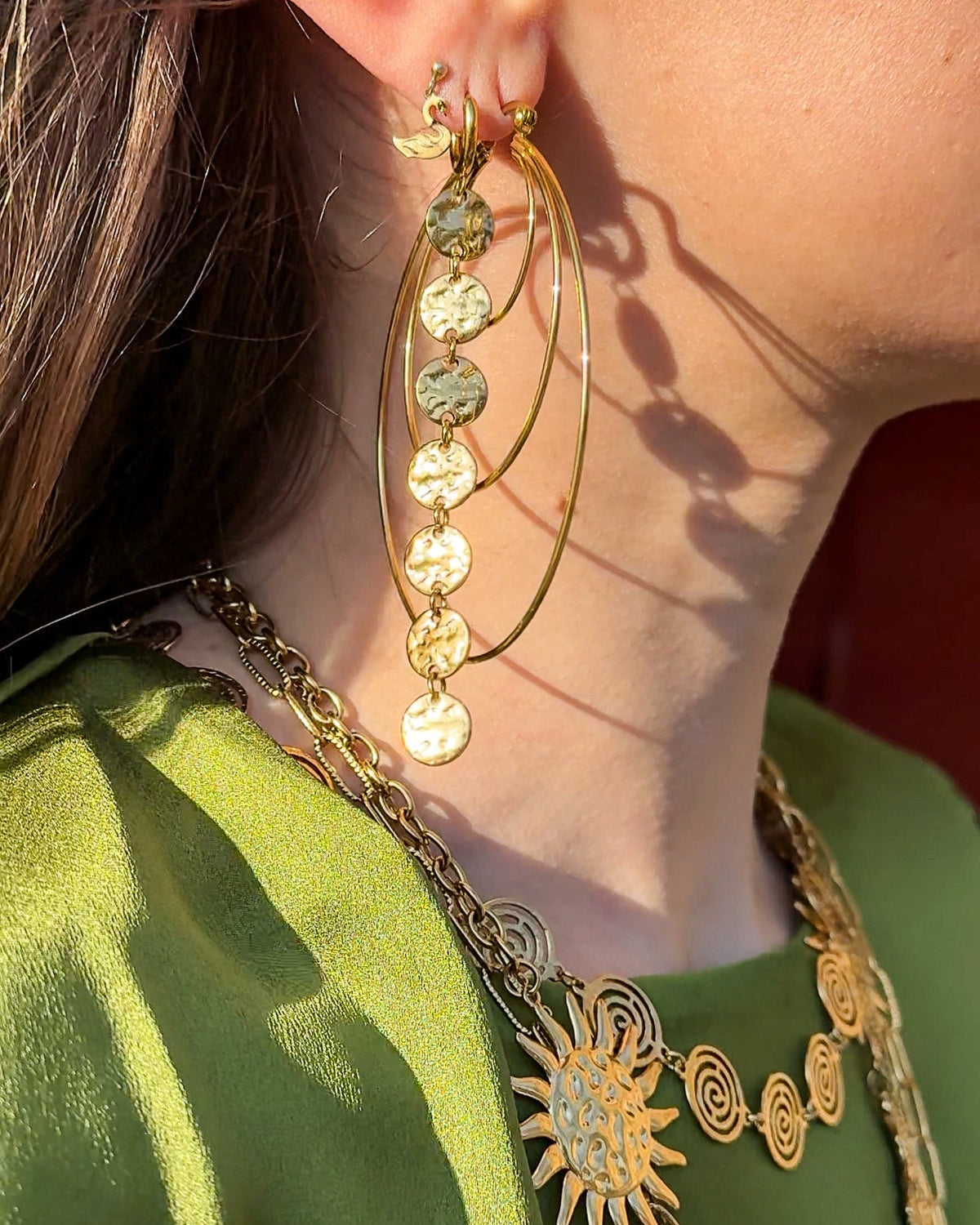 Loose Change Oorbellen | Gold