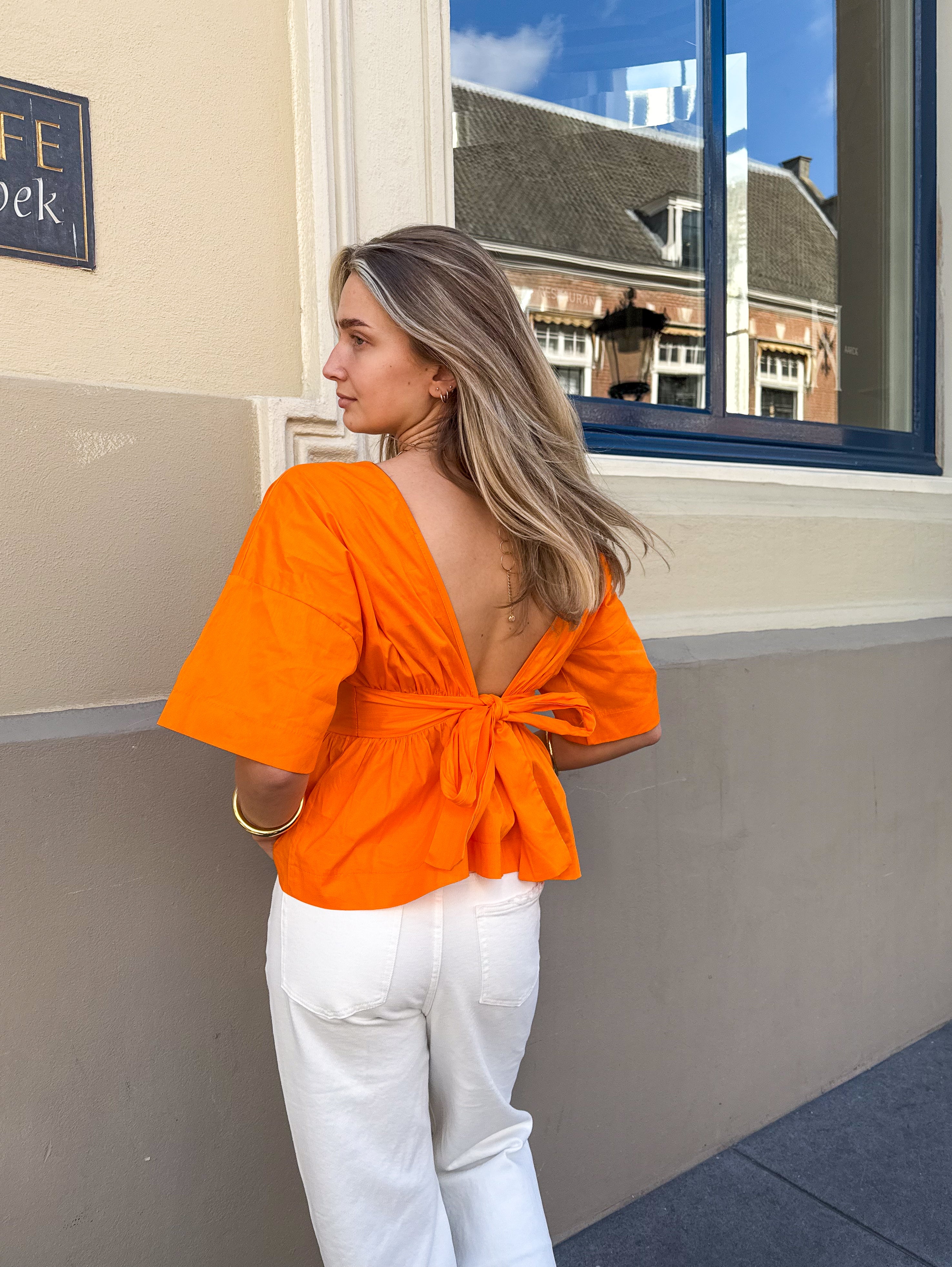 Lucy Top Orange
