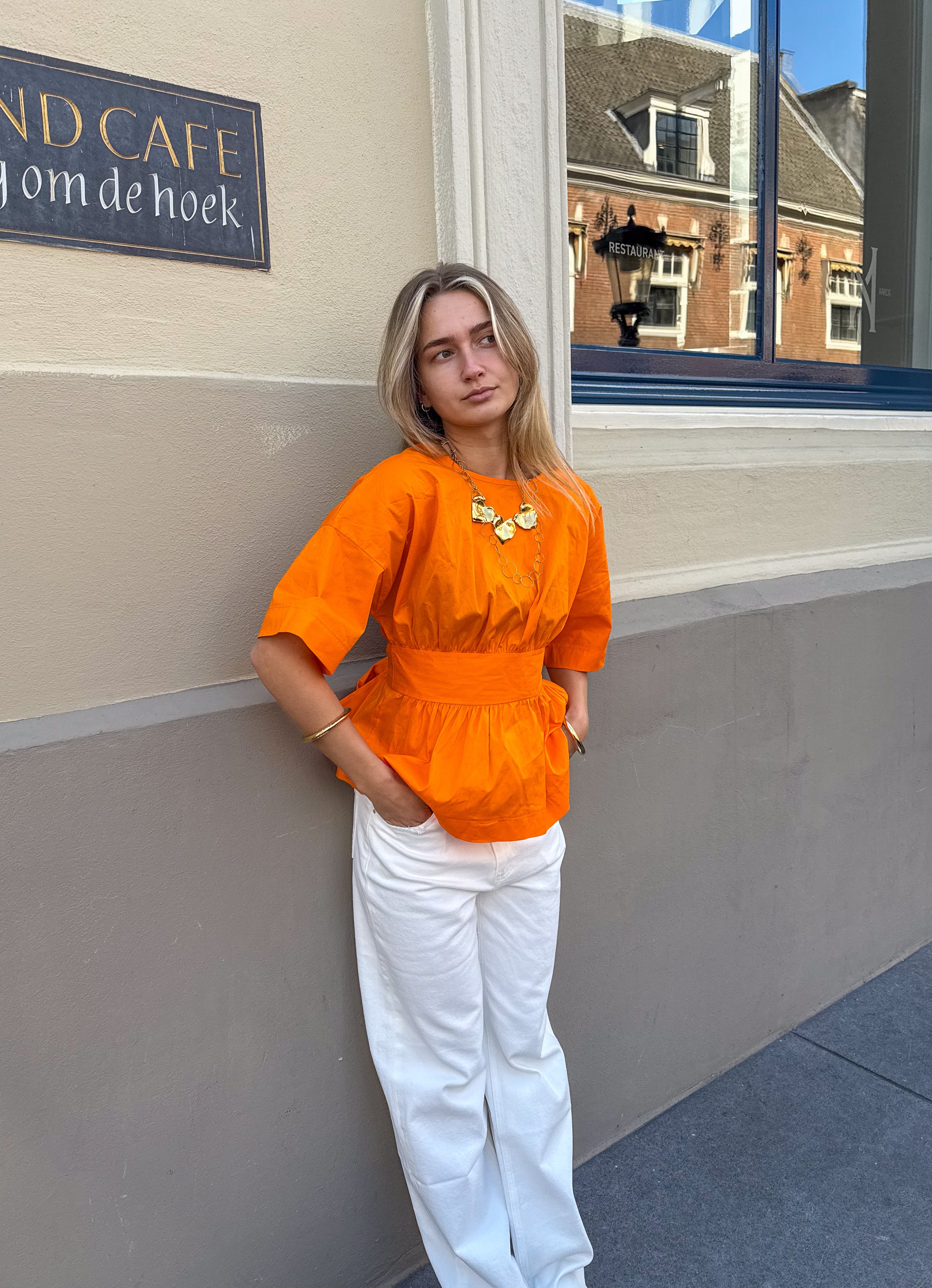 Lucy Top Orange
