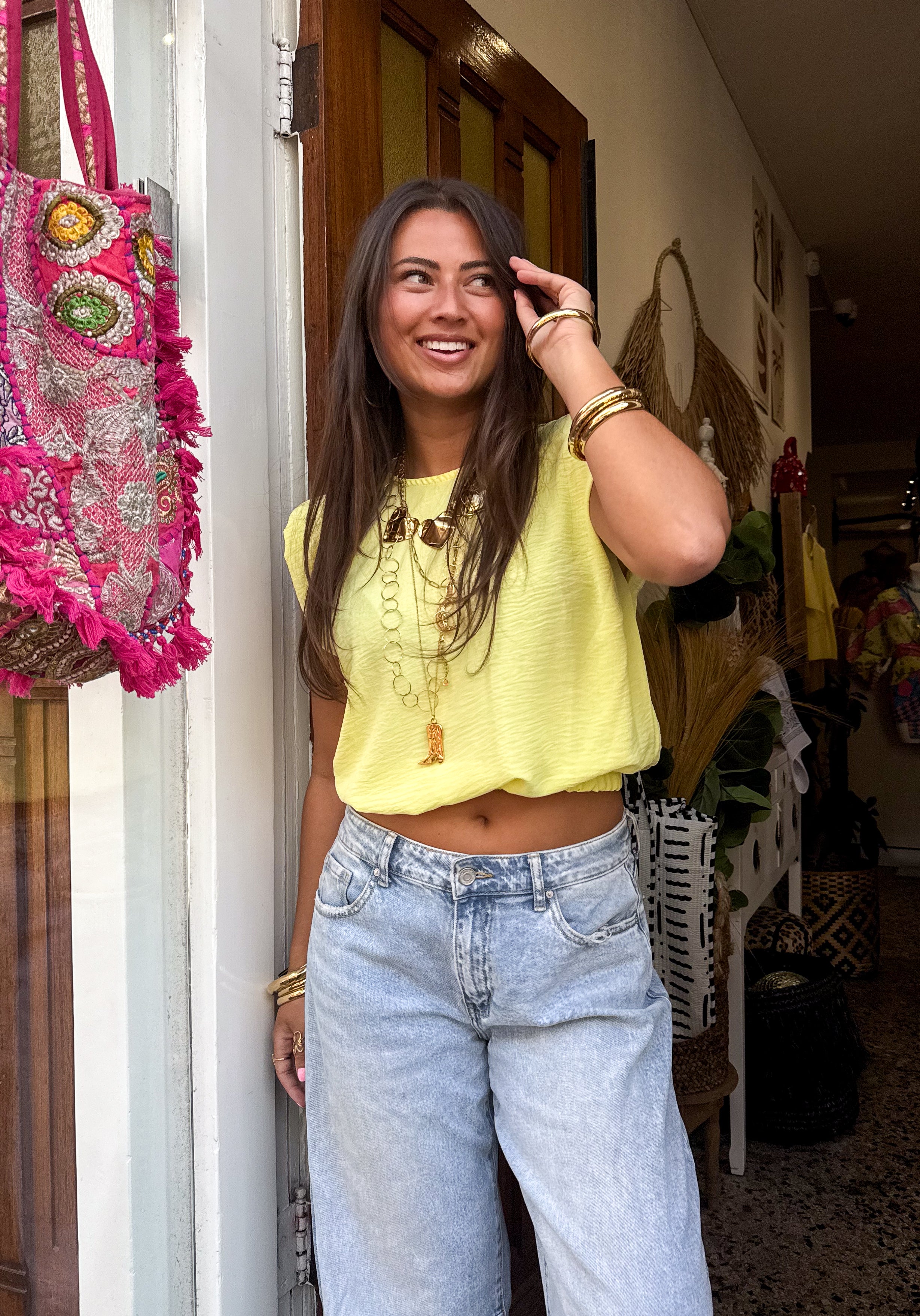 Milou Top Lemon