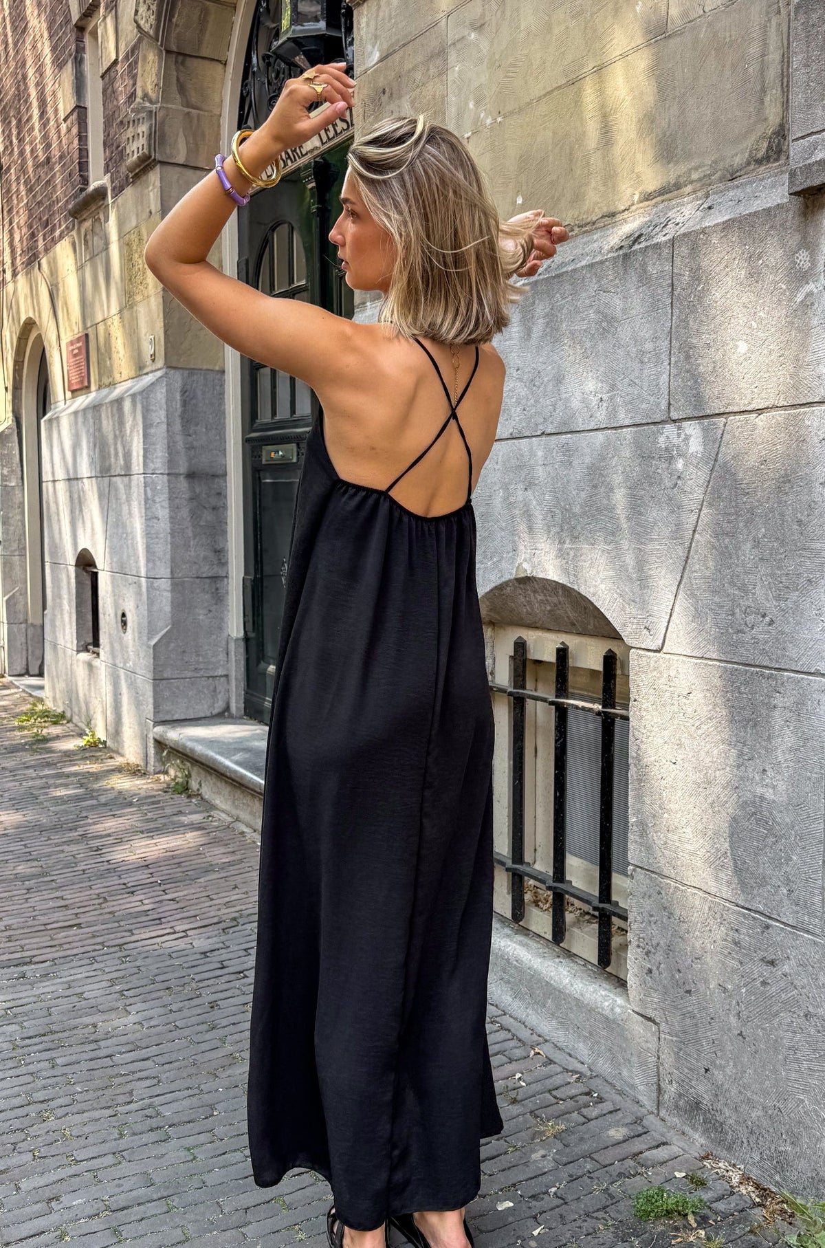 Olvidarte Jurk | Black