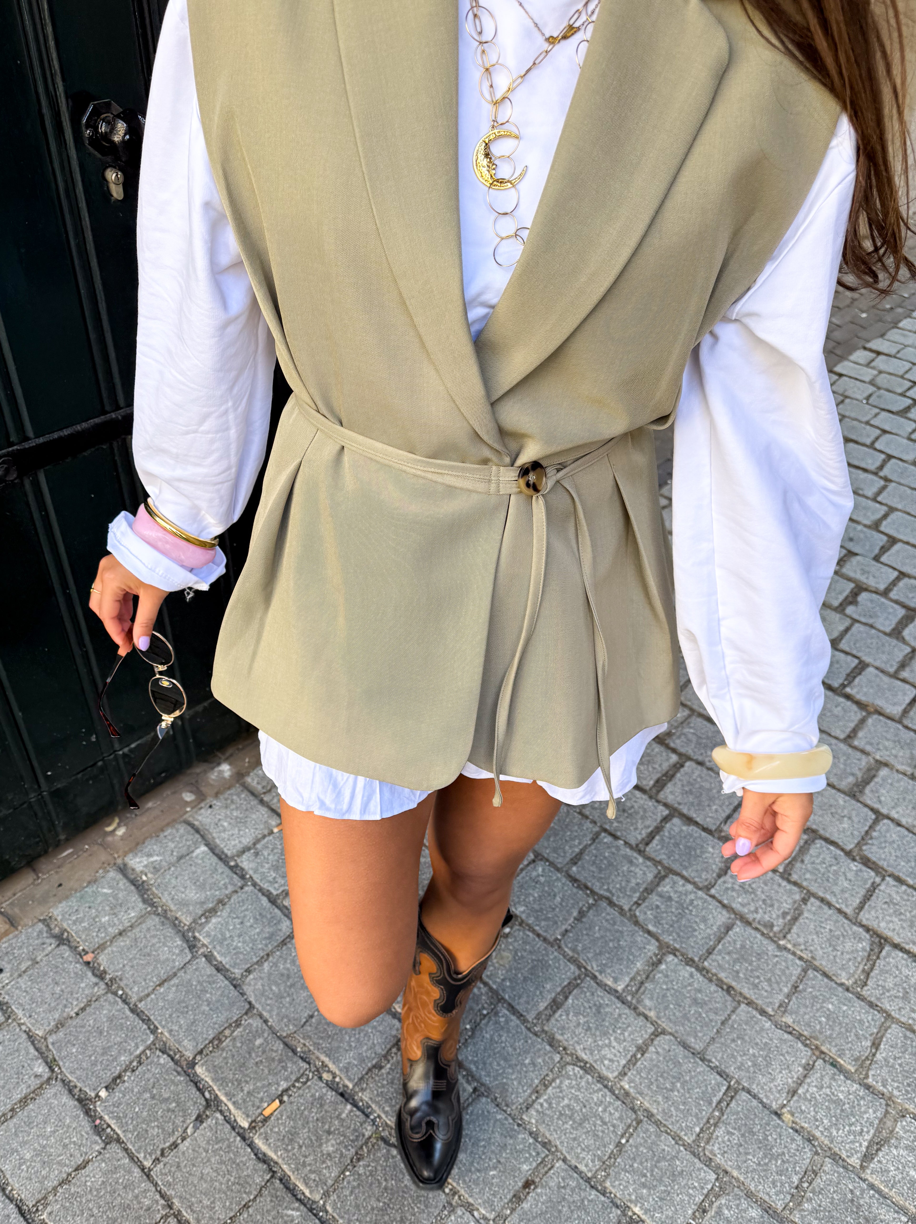 Posie Gilet Kaki