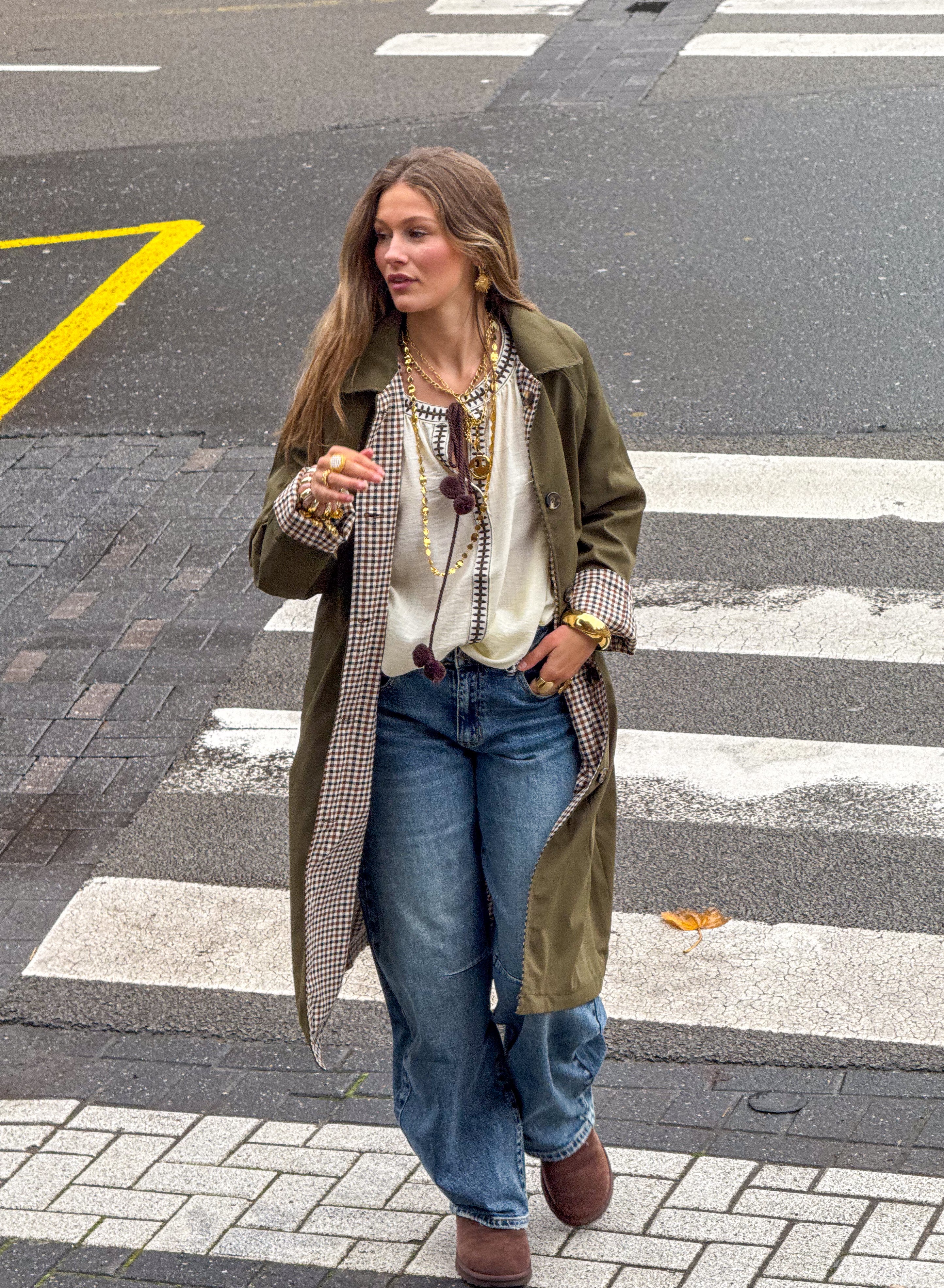 Reversible Trenchcoat Khaki