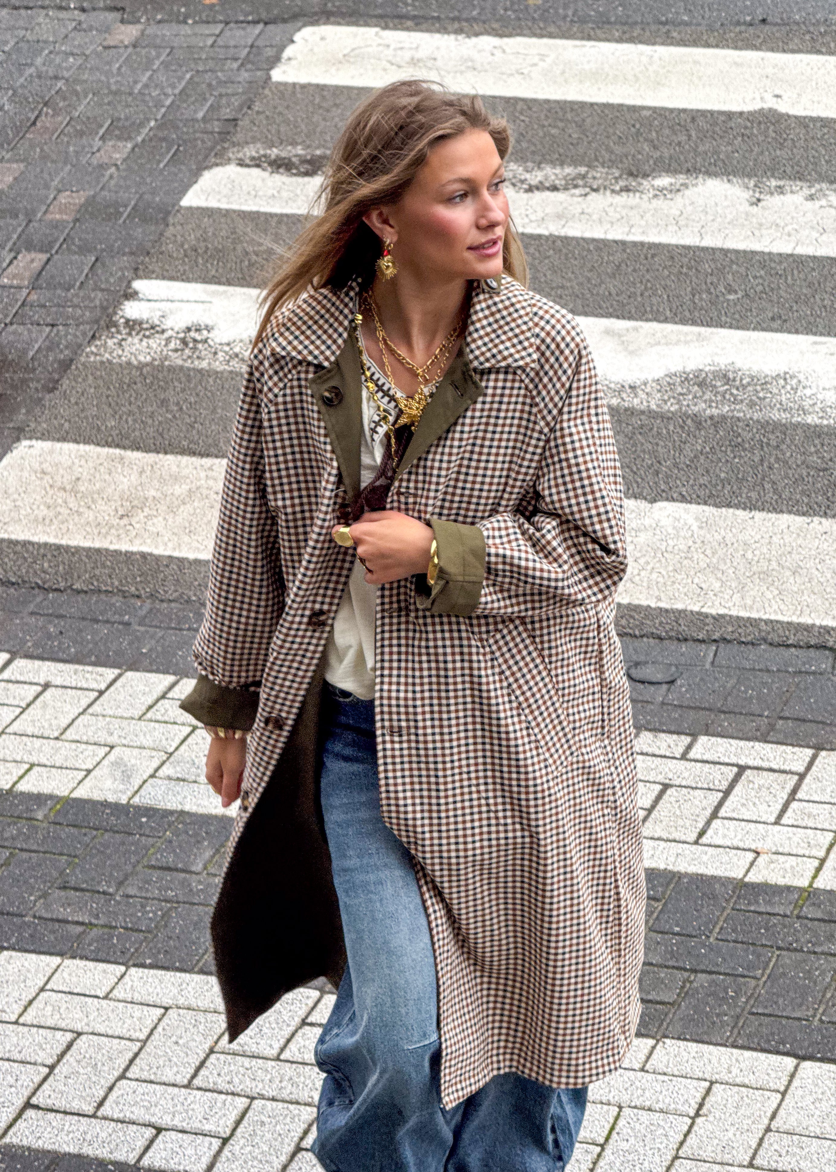 Reversible Trenchcoat Khaki