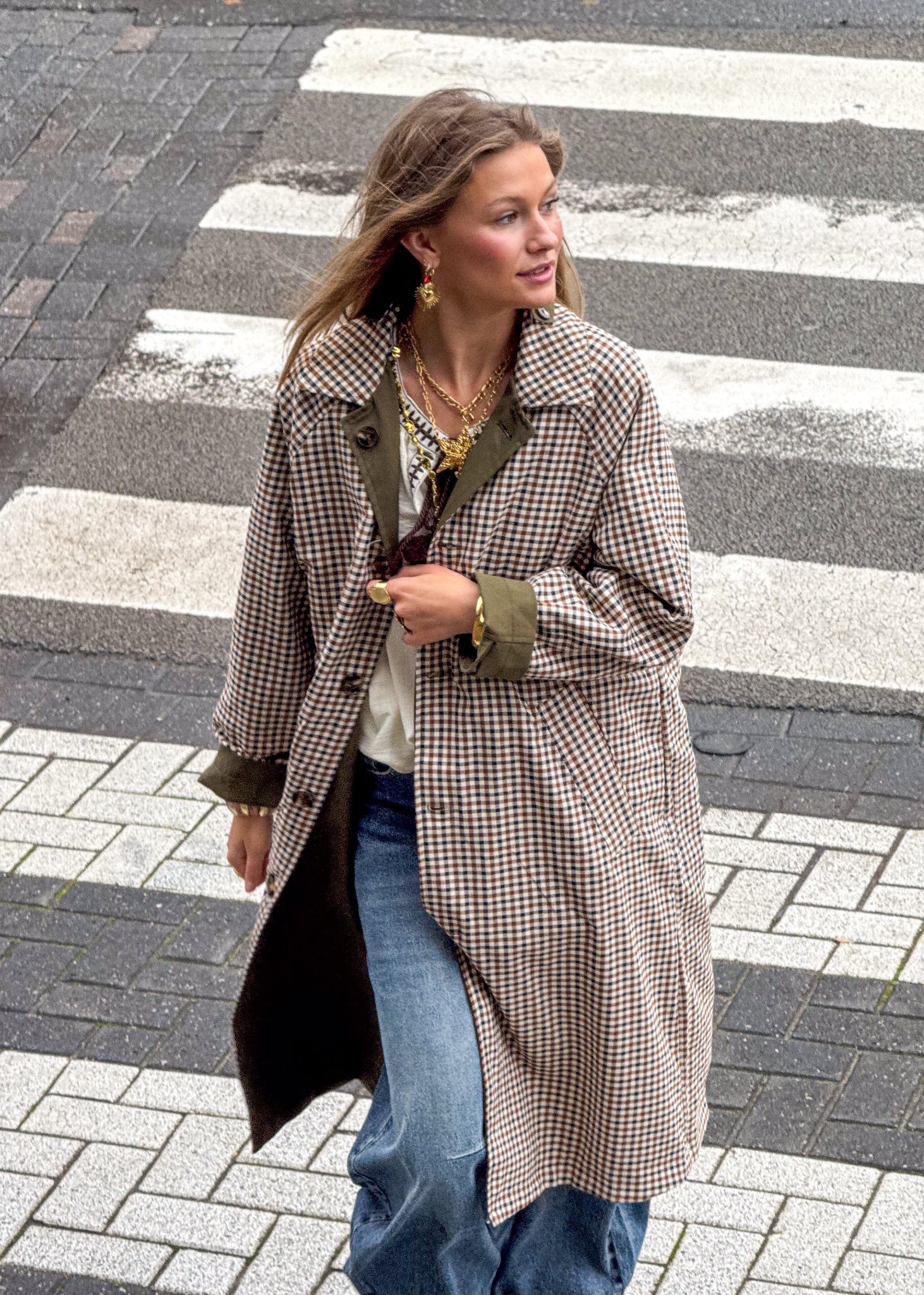 Reversible Trenchcoat Khaki