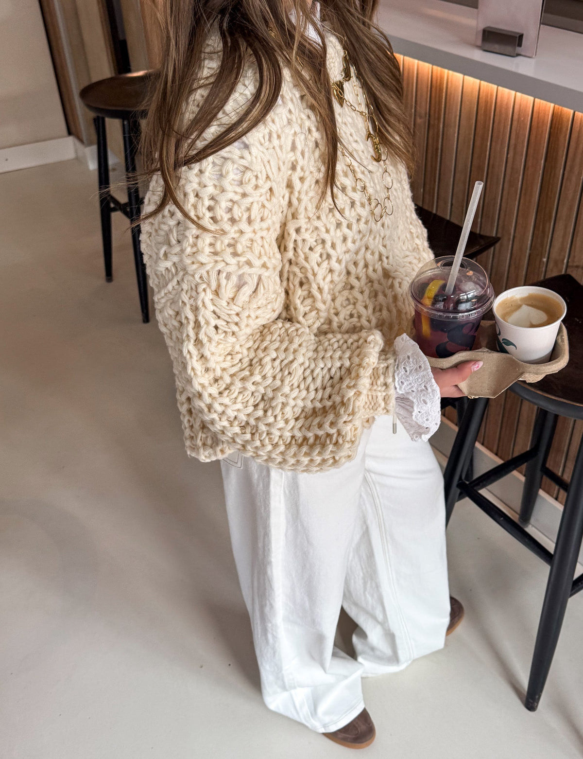 Sammie Trui | Beige