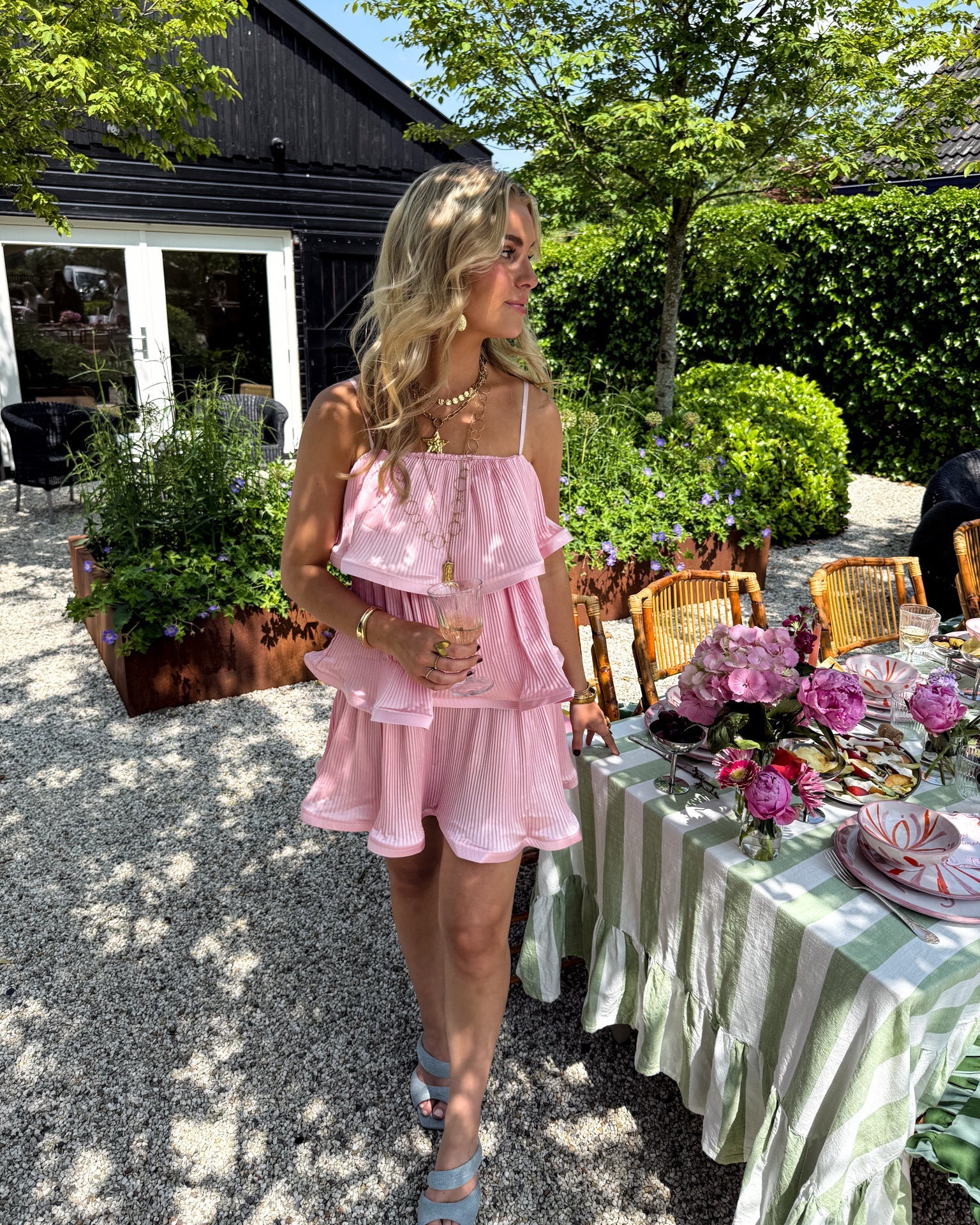 Lieve Dress Pink