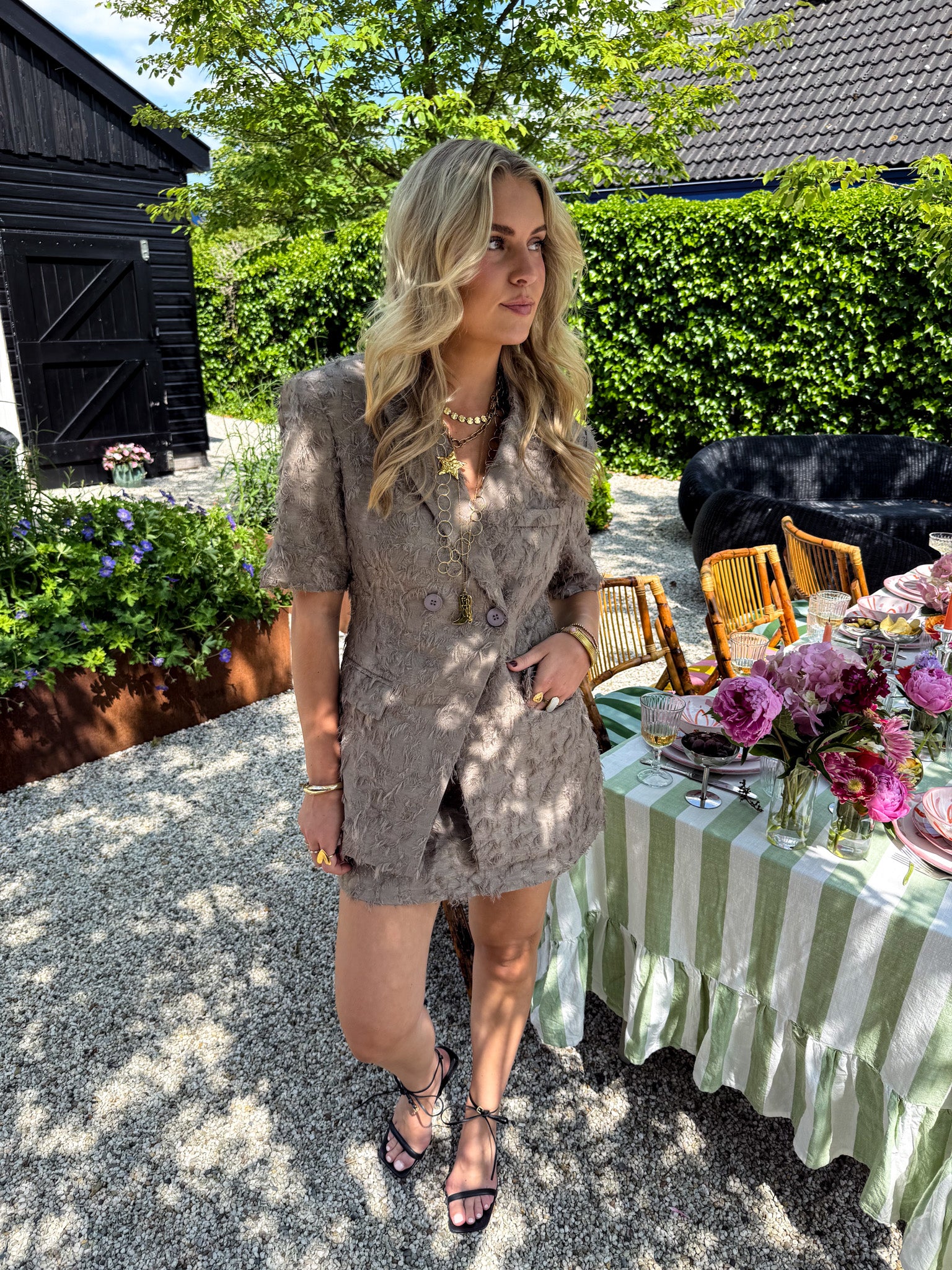 Lina Blazer Khaki