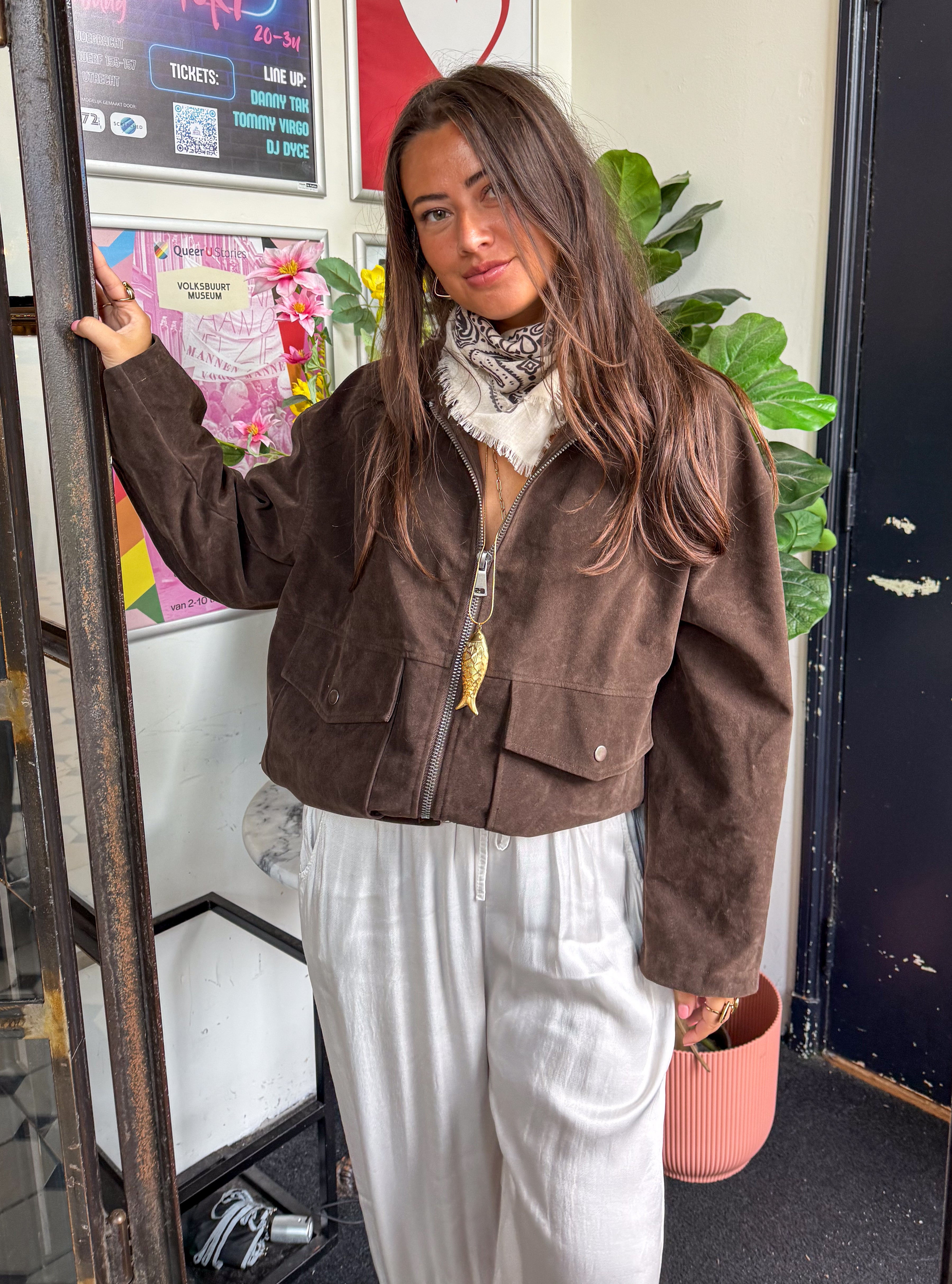 Soul Suede Jacket Brown