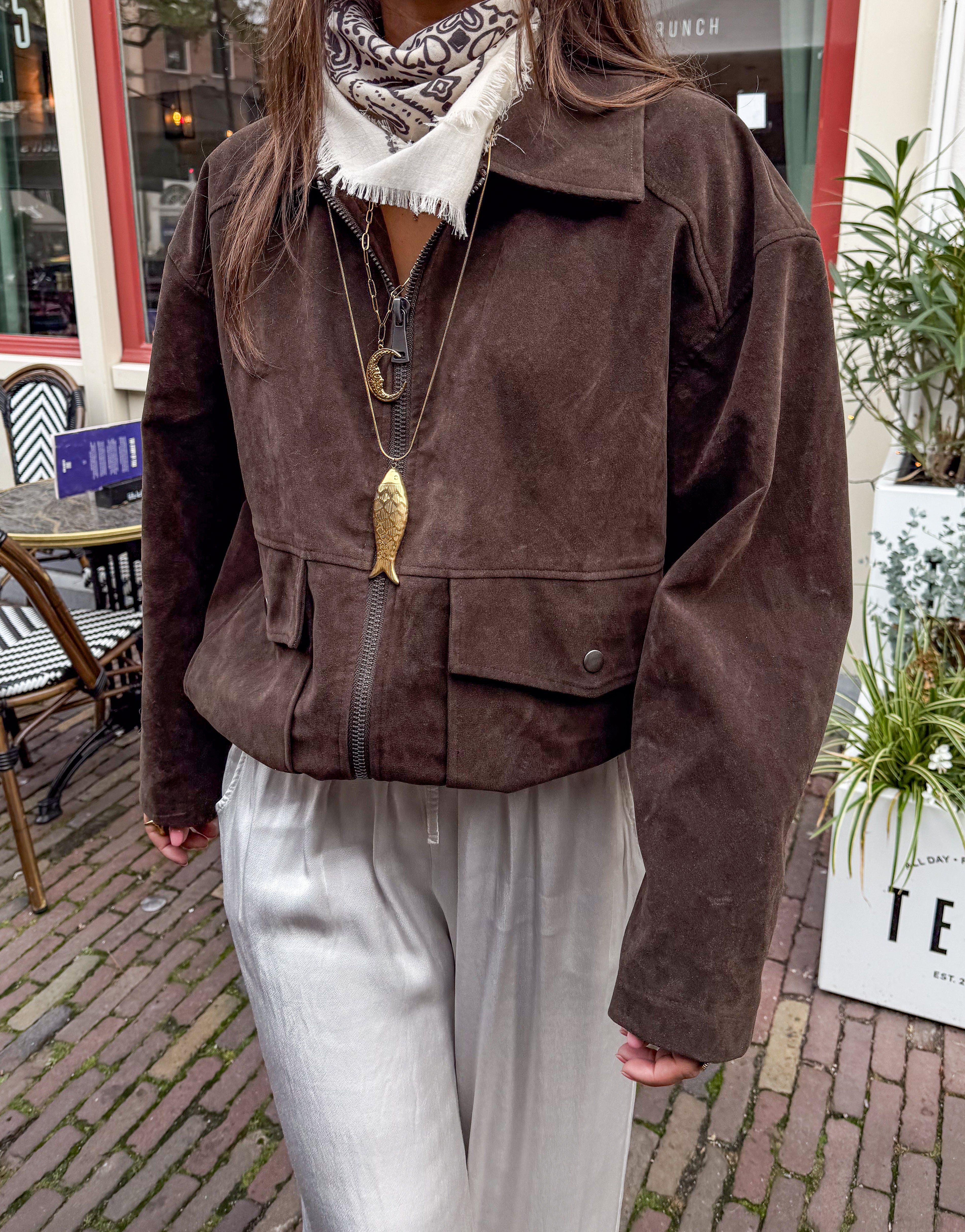 Soul Suede Jacket Brown