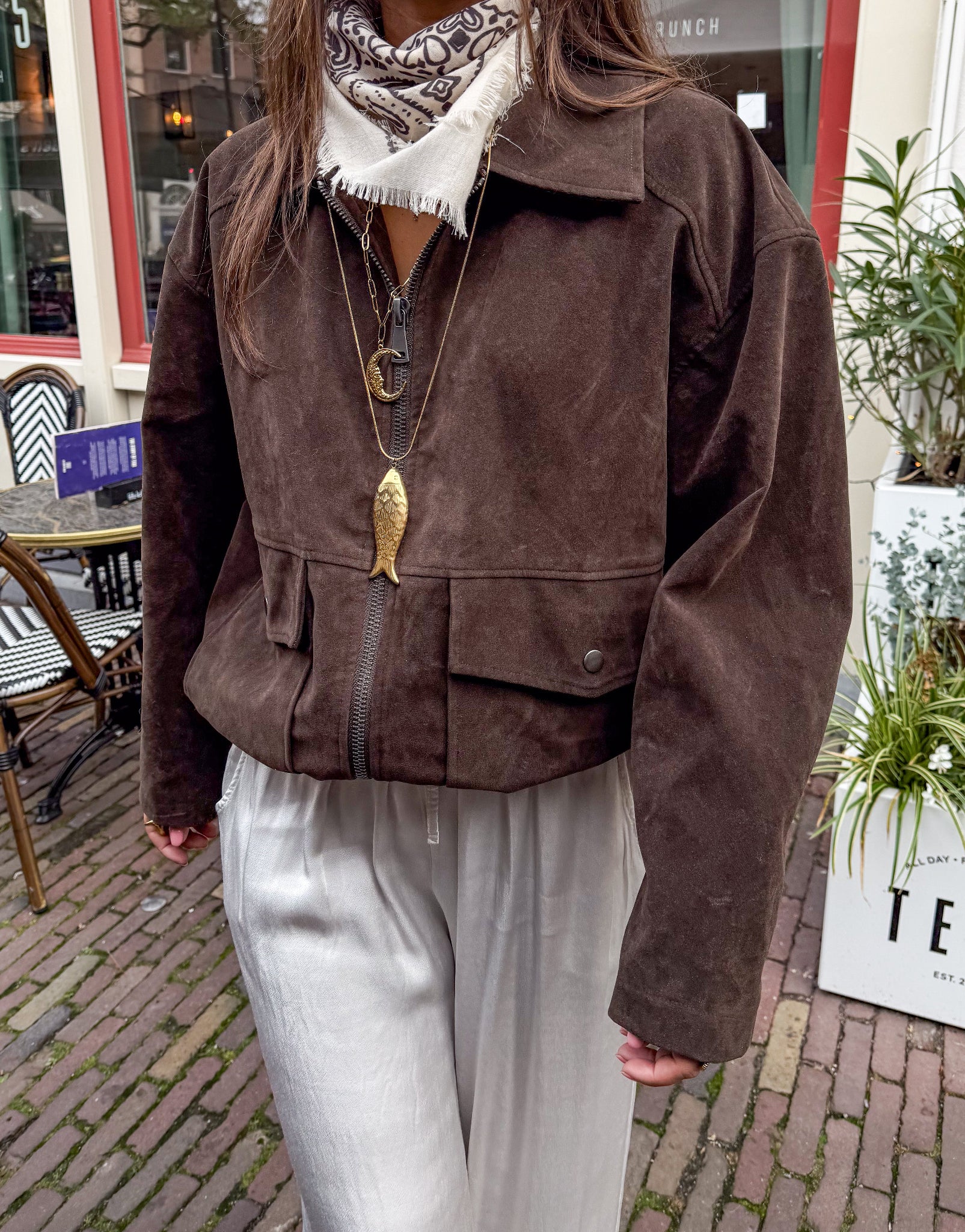 Soul Suede Jacket Brown