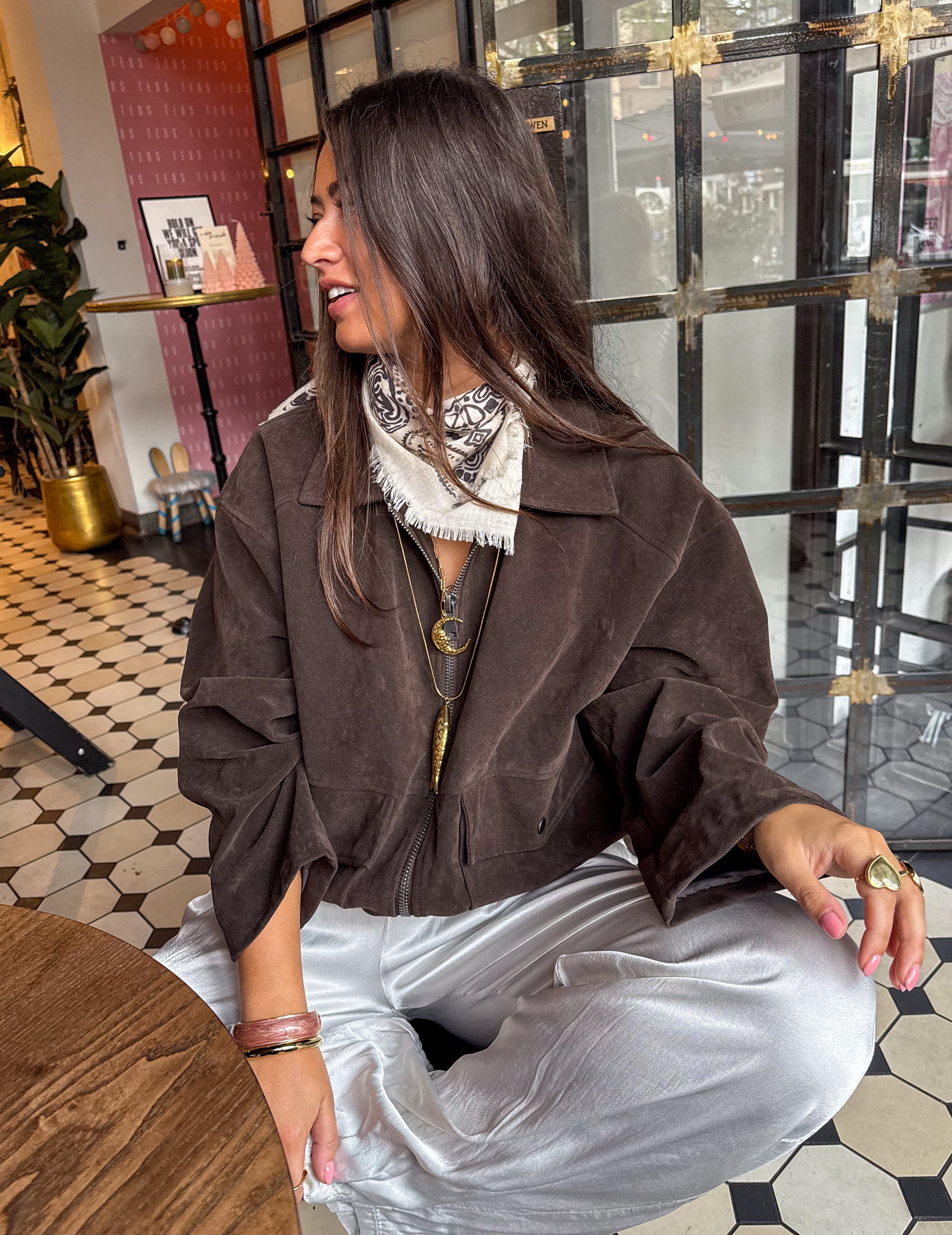 Soul Suede Jacket Brown