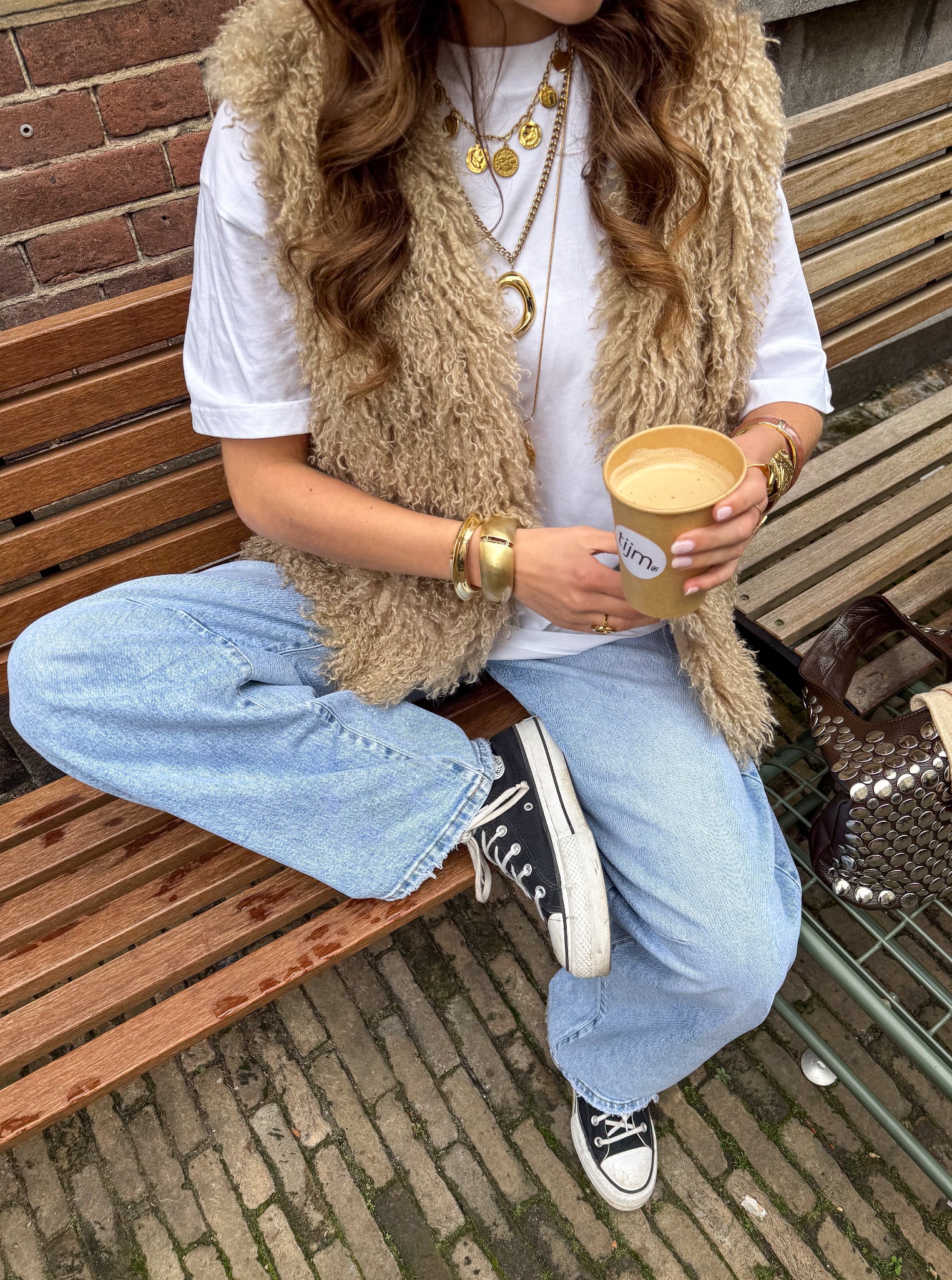 Jaimie Oversized Shirt White