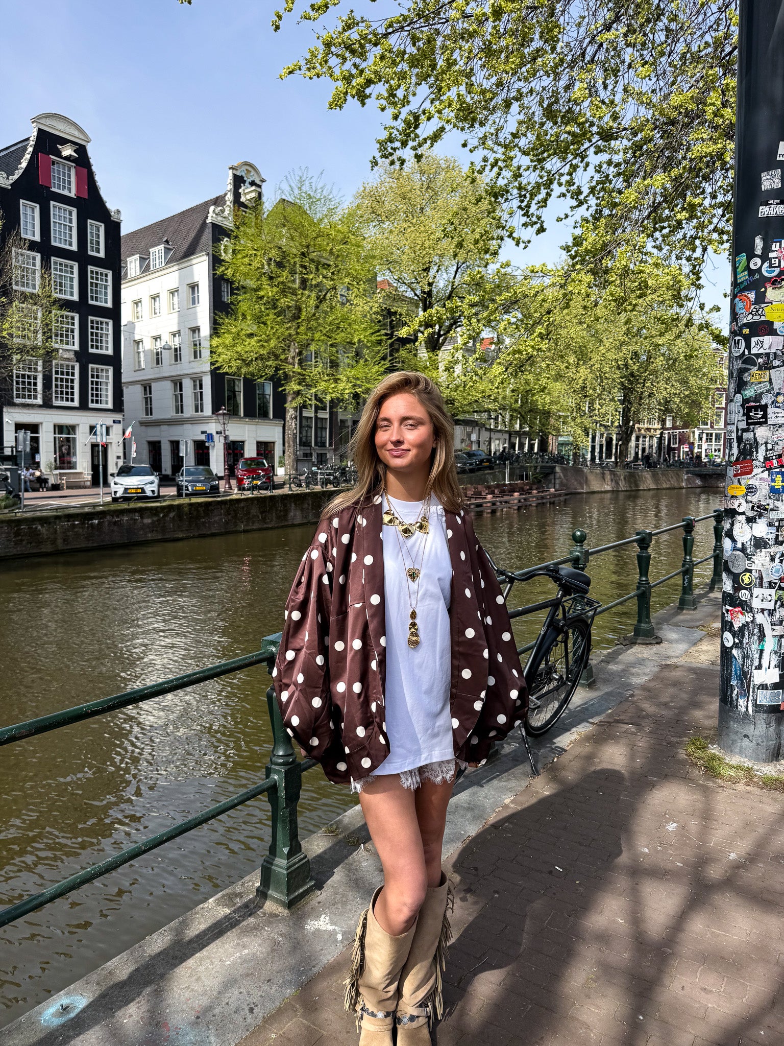 Chemise oversize Jaimie blanche