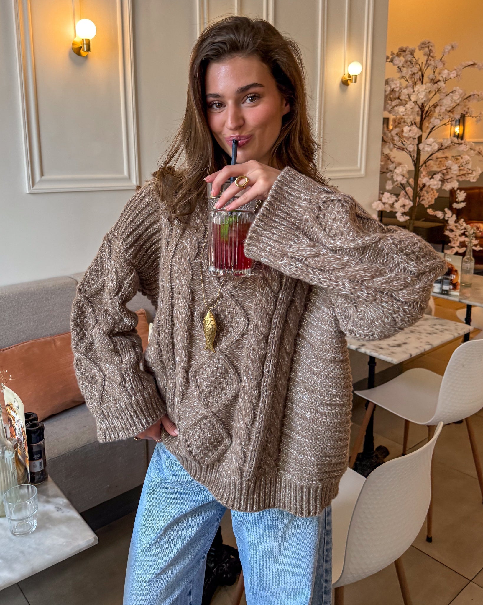 Aspen Knit Coffee