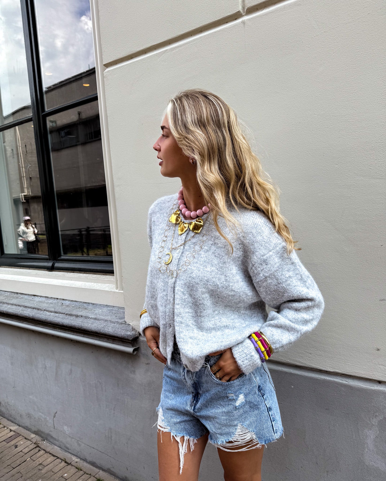 Aurora Vest Light Grey