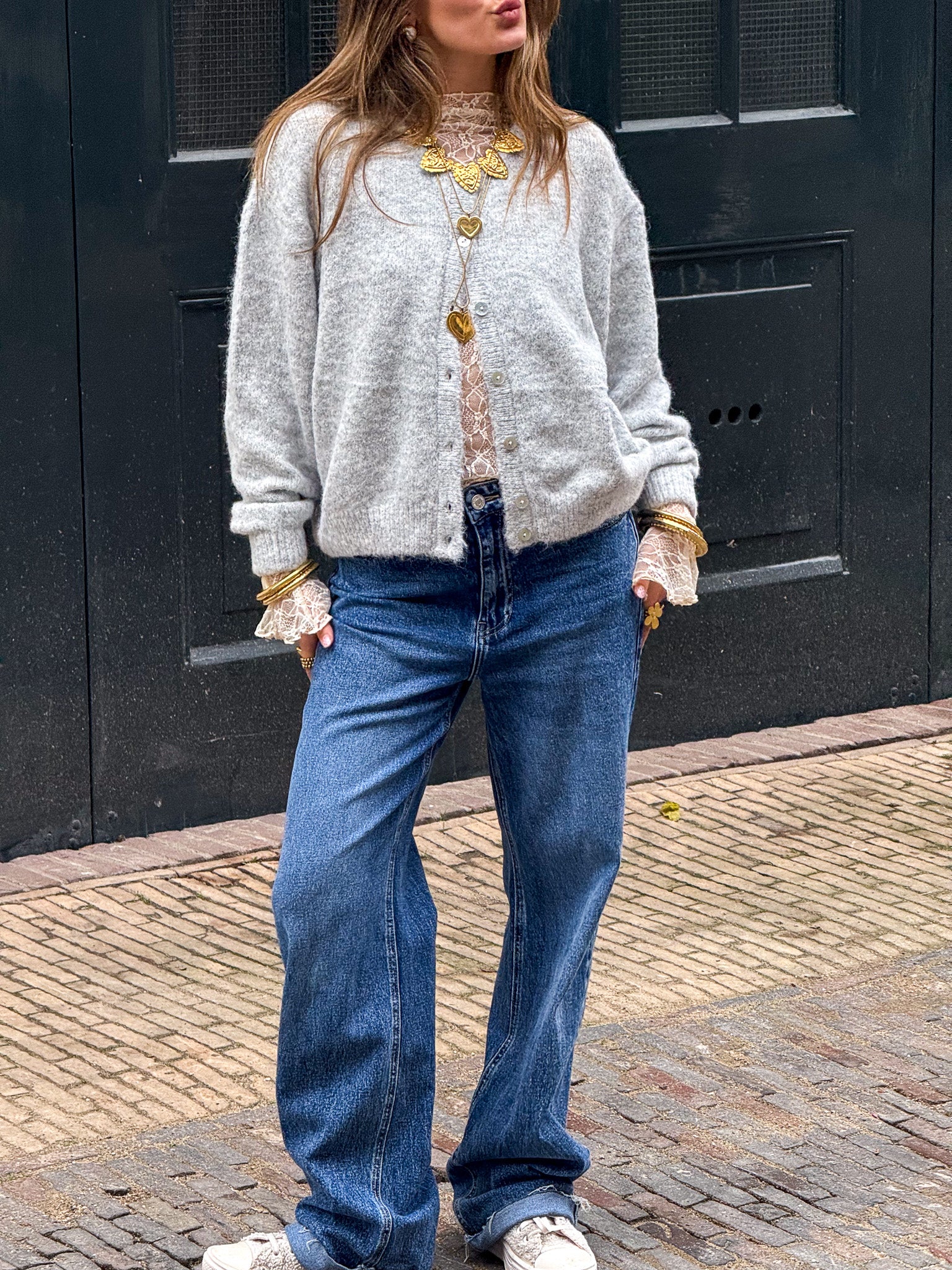 Aurora Vest Light Grey