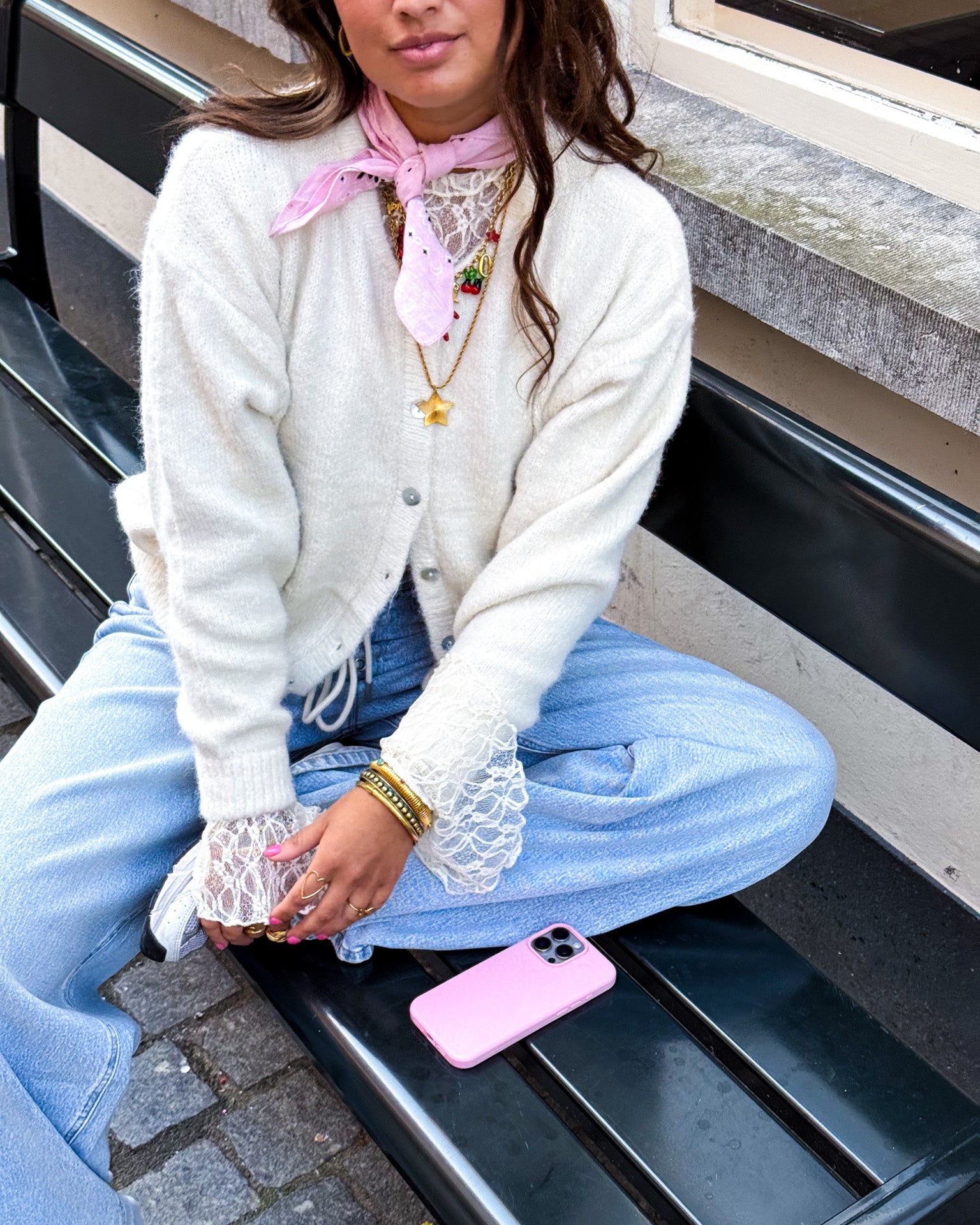 Aurora Vest Off White