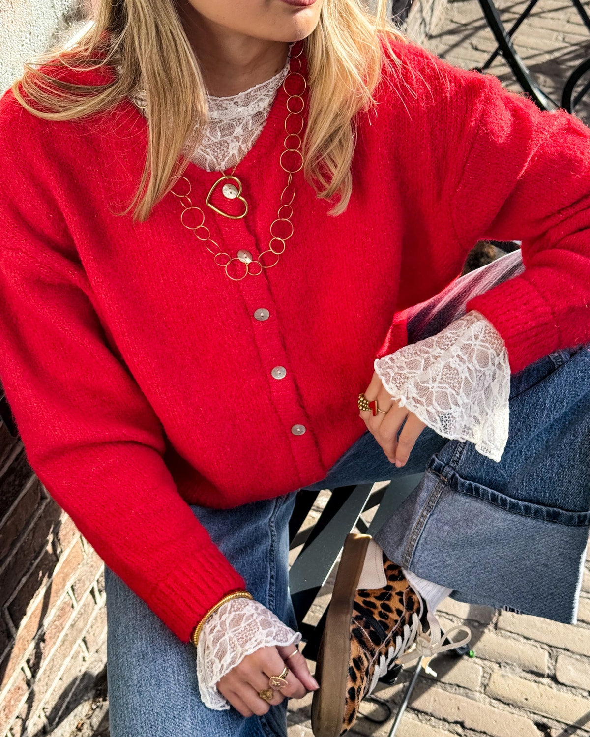 Aurora Vest | Red