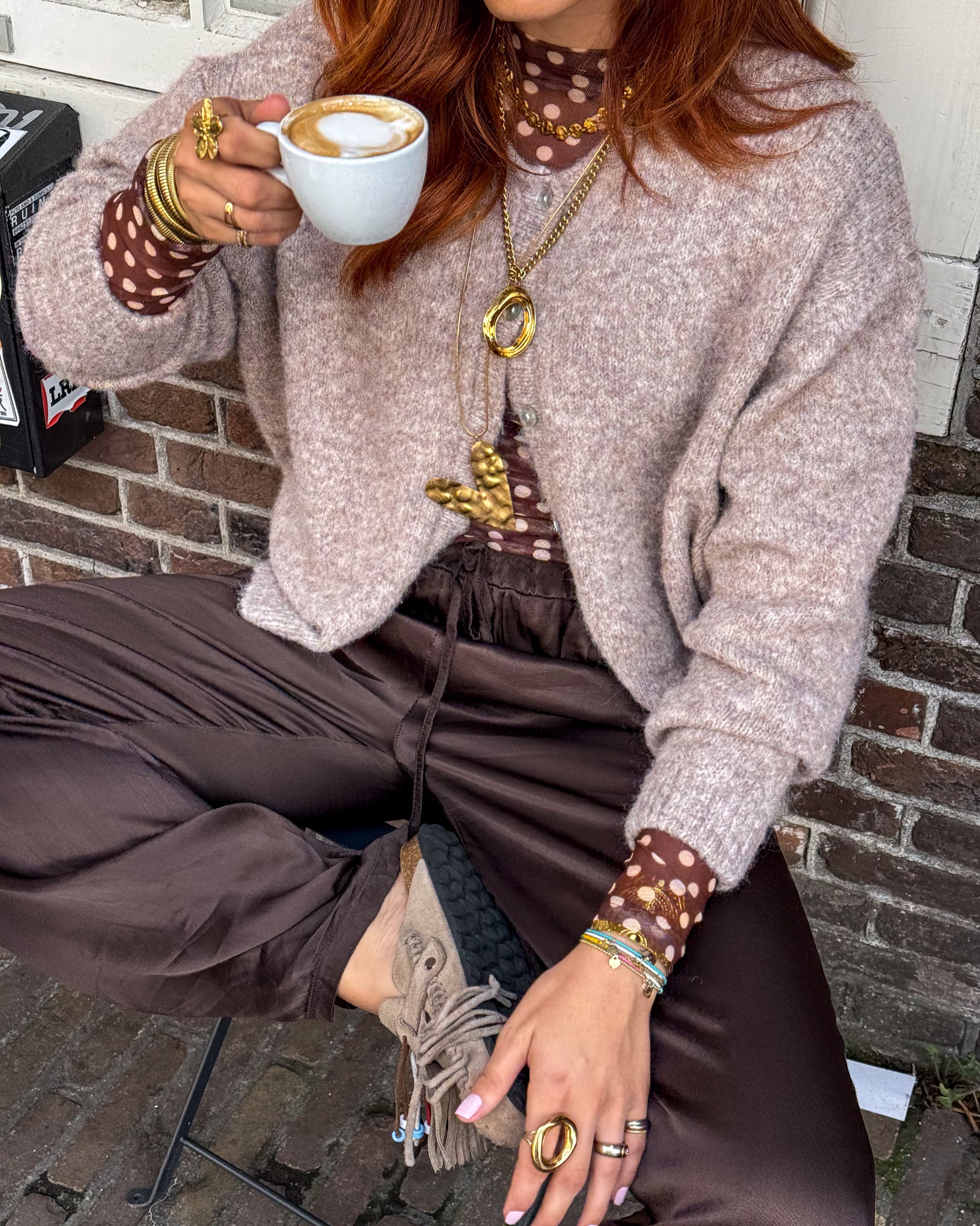 Gilet Aurora Sable