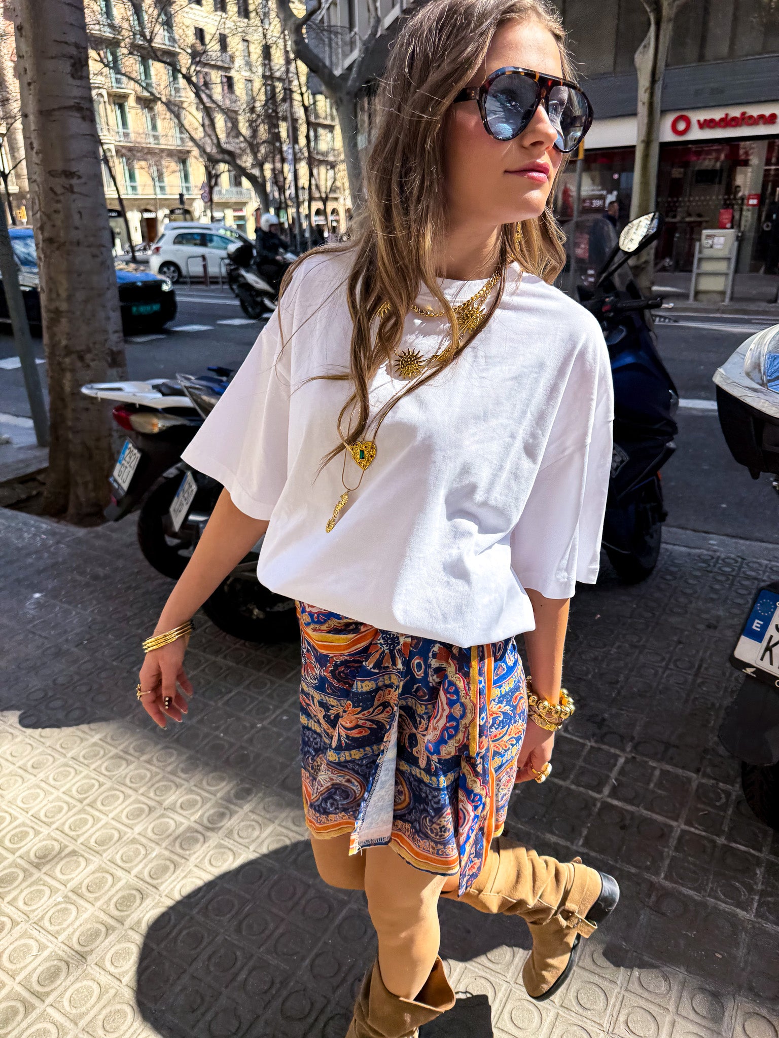 Lunettes de soleil Austin bleues