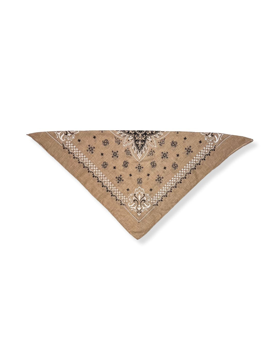 Triangle Scarf Bandana Brown