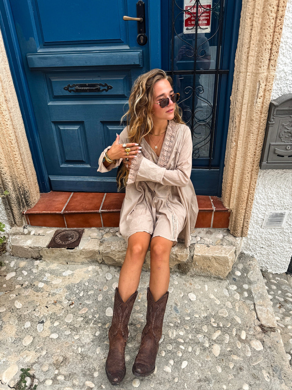 Beso Jurk | Taupe