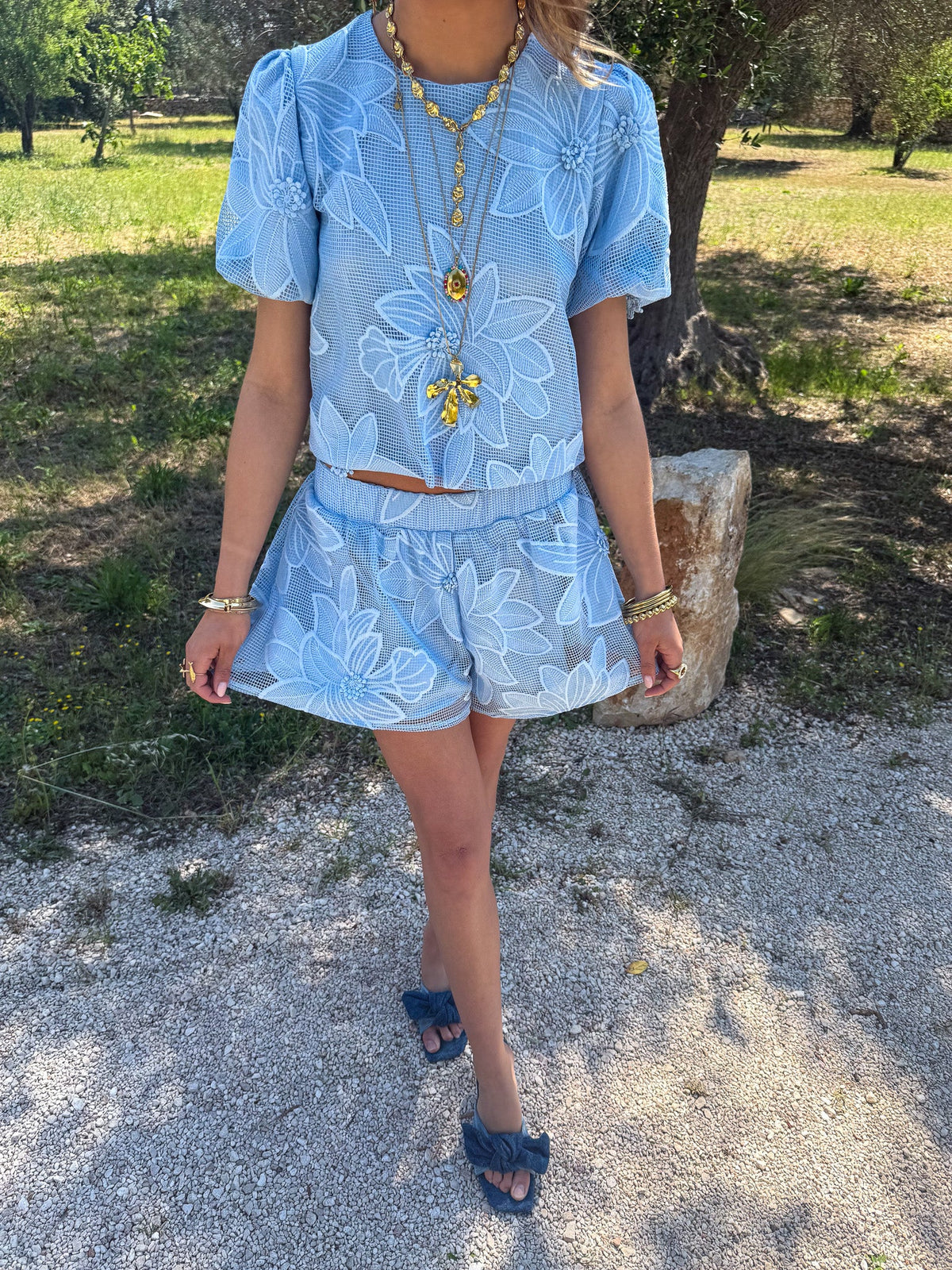Billie Top | Blue