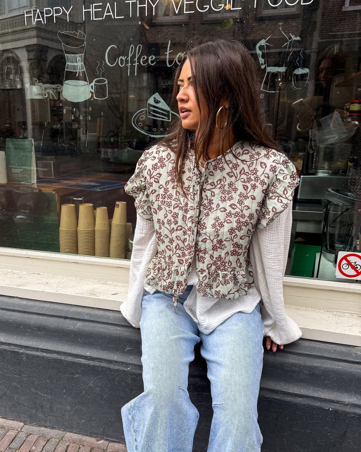 Bloom Gilet | Green