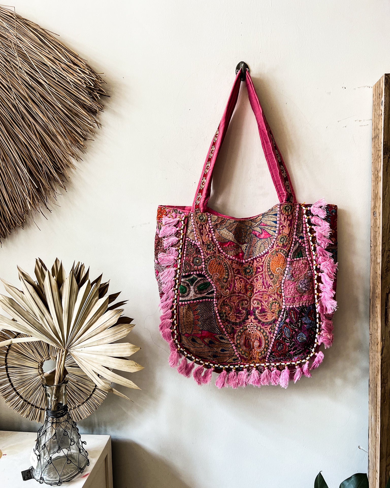 Bonita Beach Bag Pink
