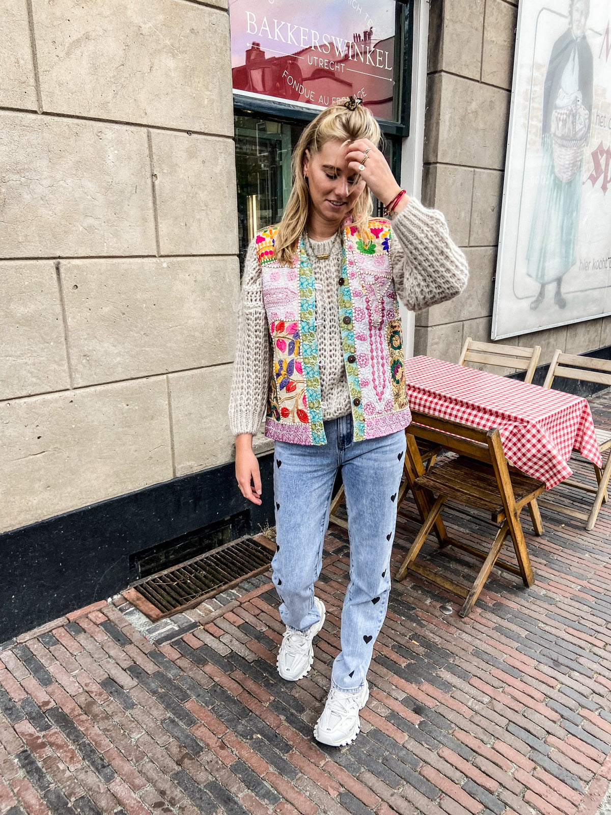 Bonita Gilet | Ecru