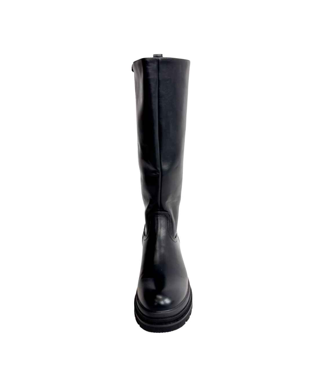 High Under Knee Boots Black