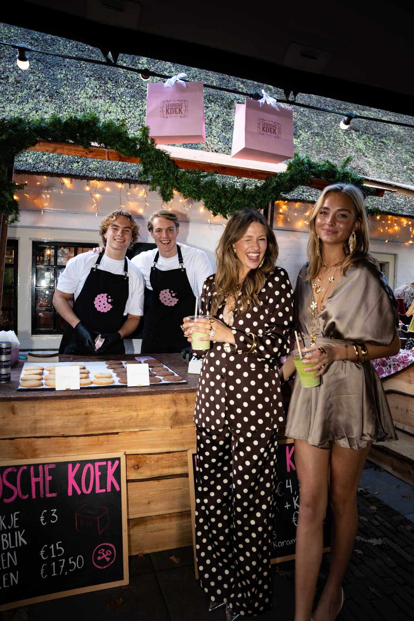 Floor Dots Blazer Brown