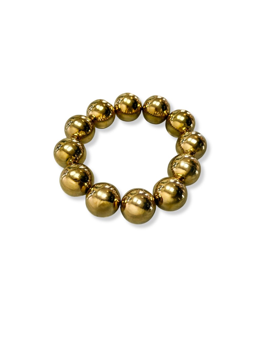 Main Character Beads Elastische Armband | Gold
