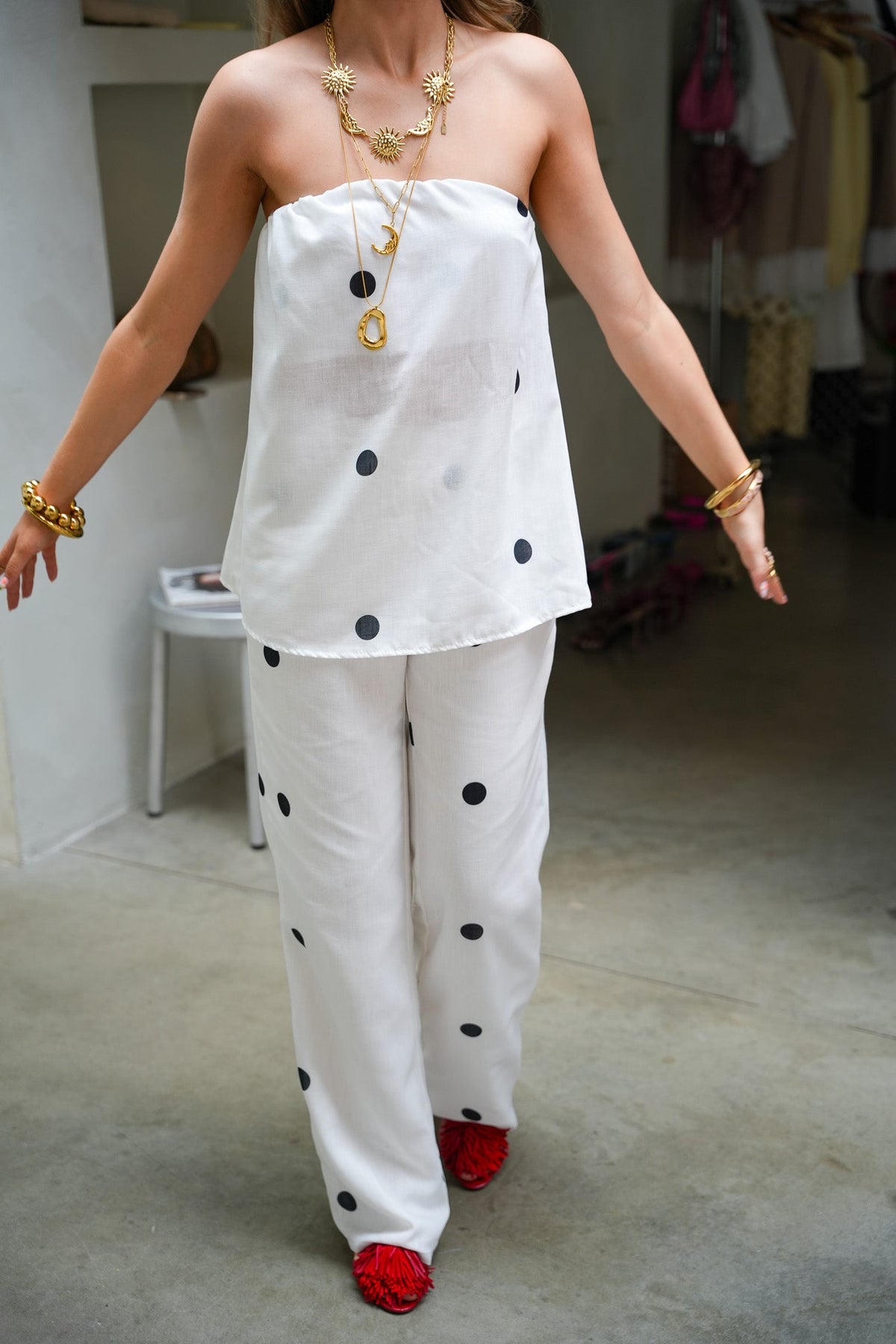 Libby Stippen Top | White