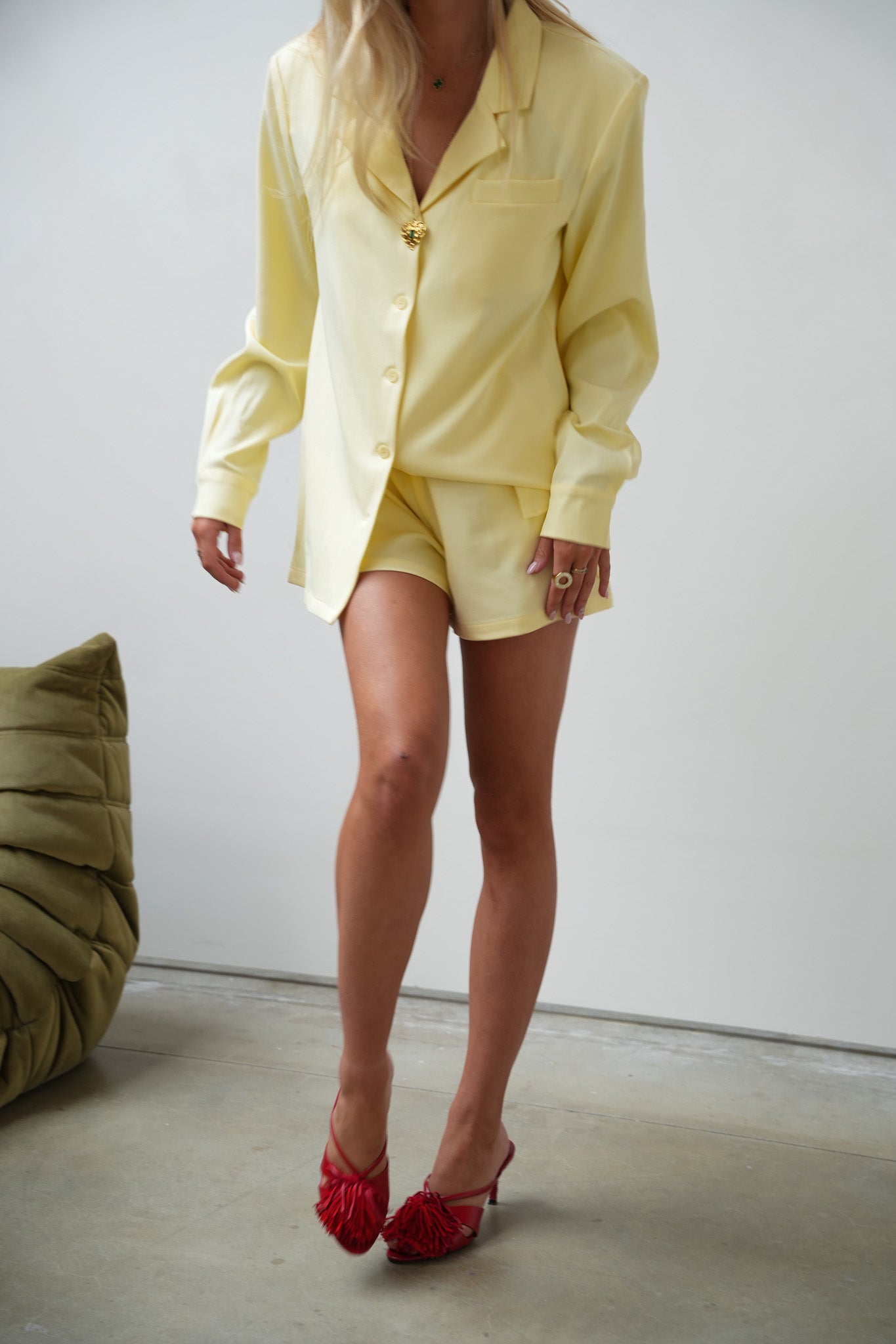 Sabby Blouse Geel
