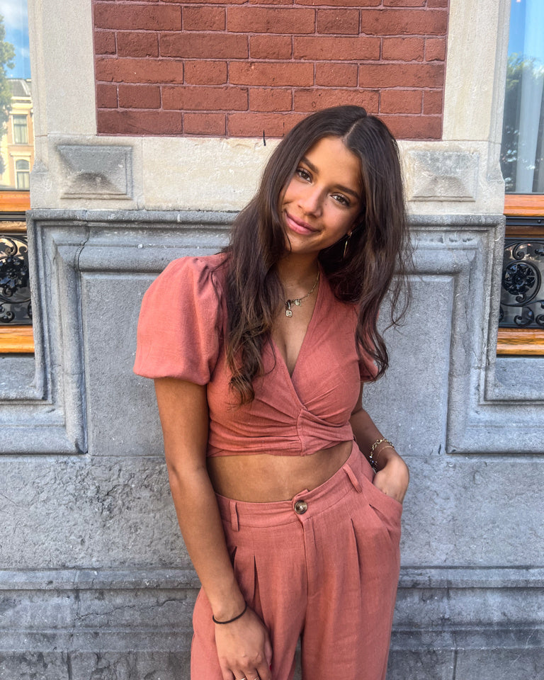 Camilla Top Rust