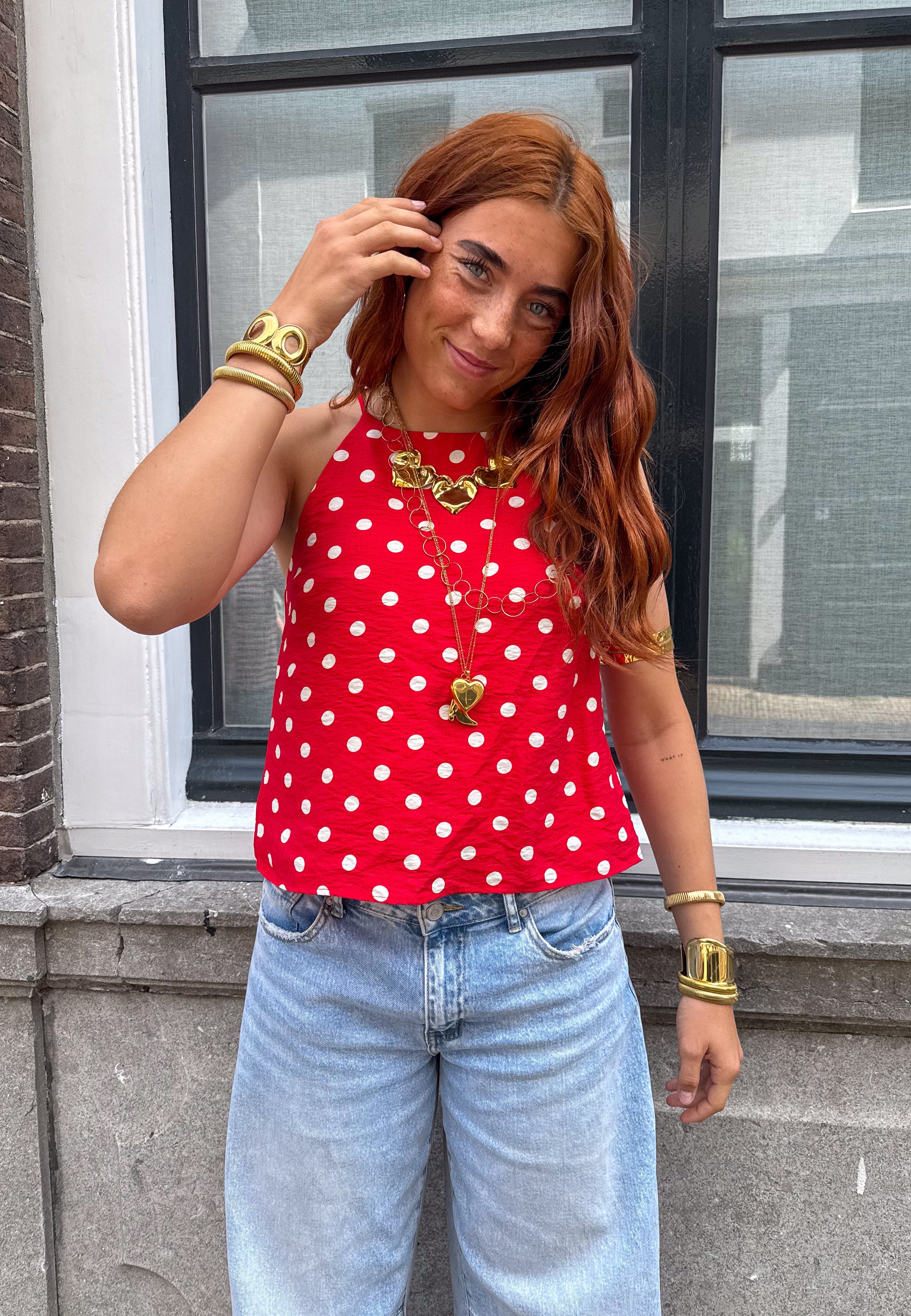 Capri Dots Top