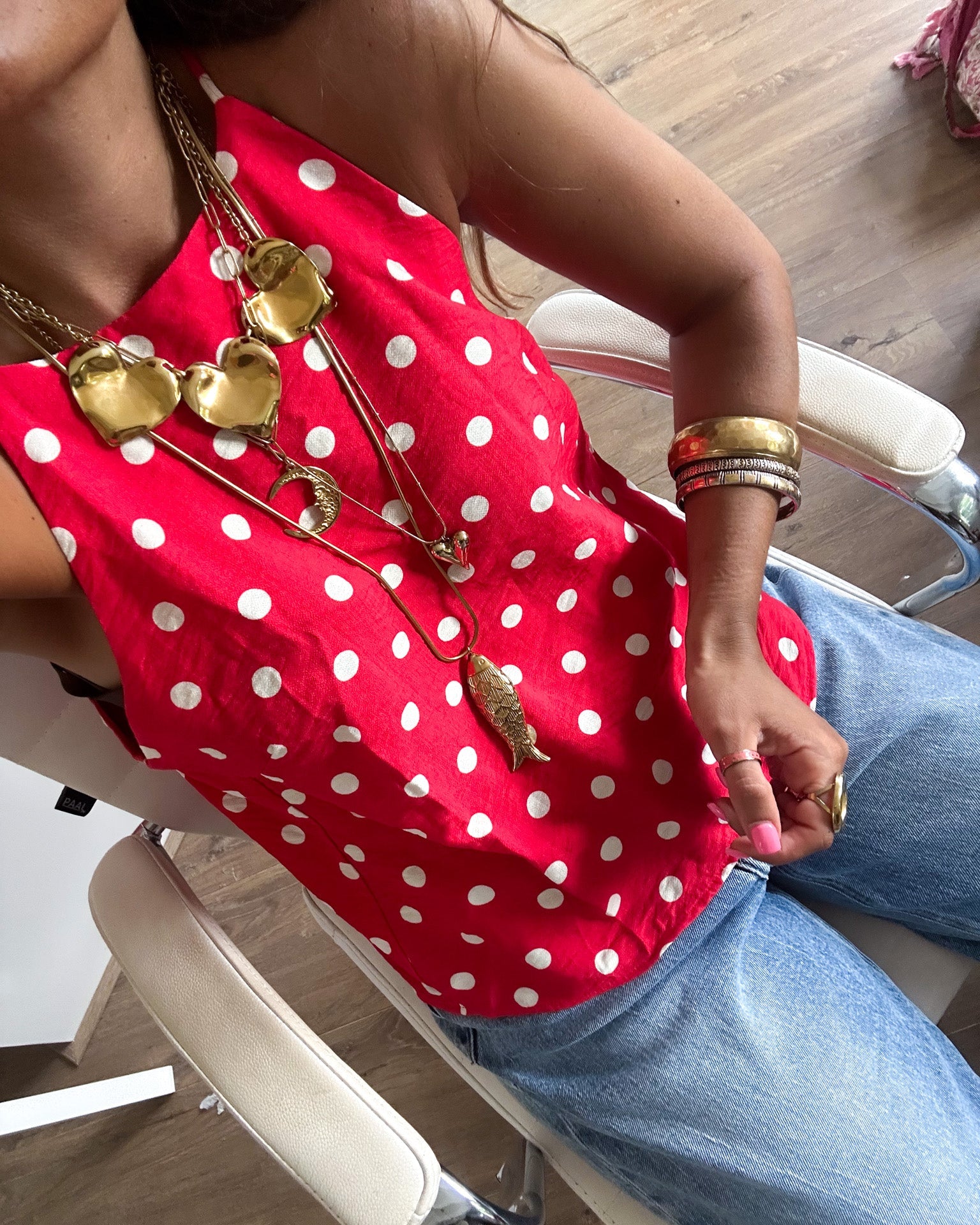 Capri Dots Top