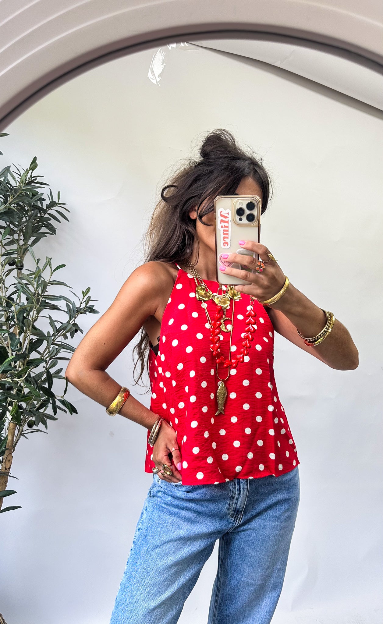 Capri Dots Top
