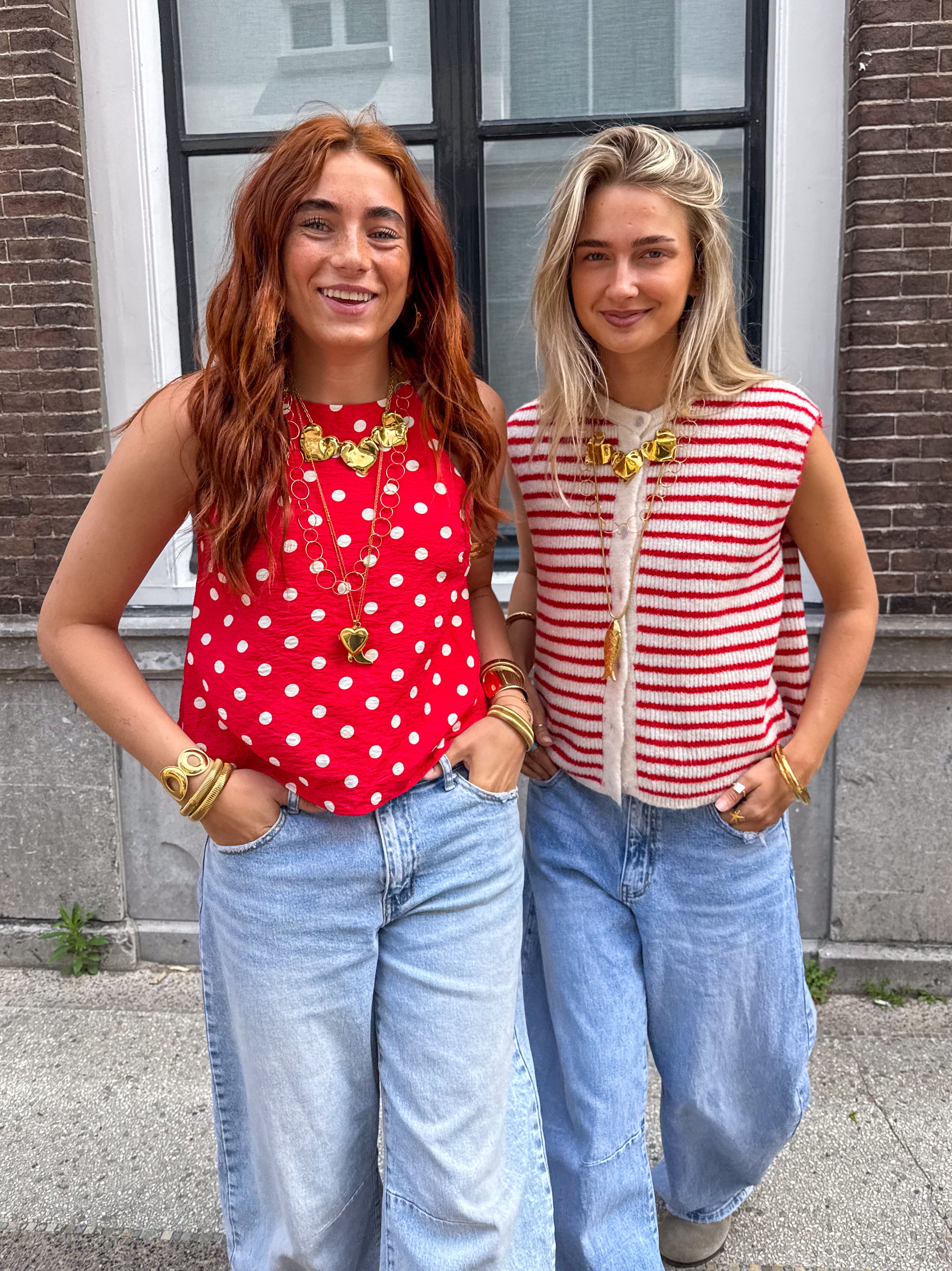 Capri Dots Top